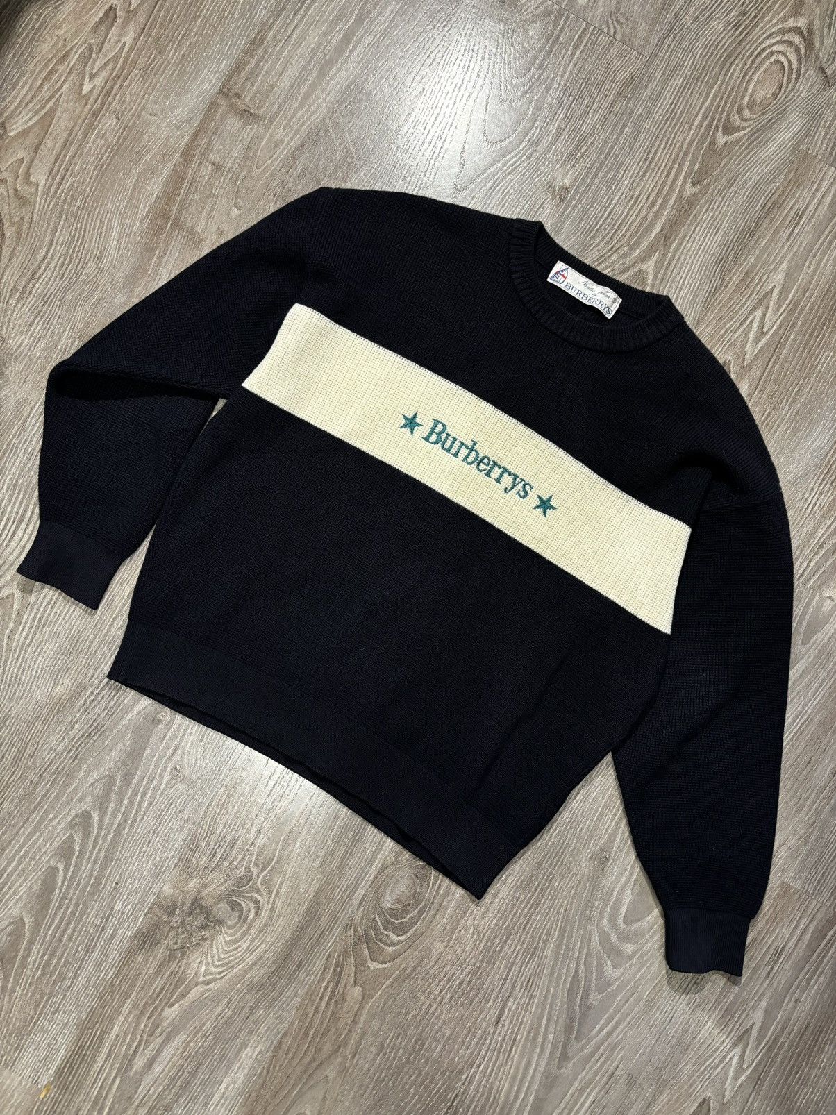 Burberry Burberry Nautic Knitwear Sweater vintage Size US M / EU 48-50 / 2 - 1 Thumbnail