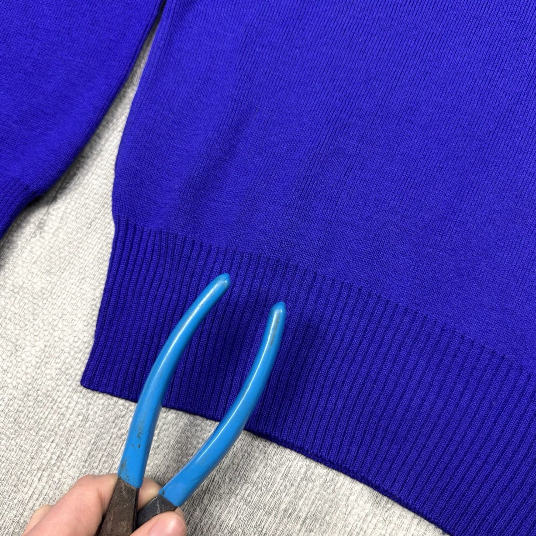 Obermeyer VINTAGE Obermeyer Ski Sweater Purple Wool Blend Turtleneck Size Small Retro 80s 90s Womens Size S / US 4 / IT 40 - 3 Thumbnail