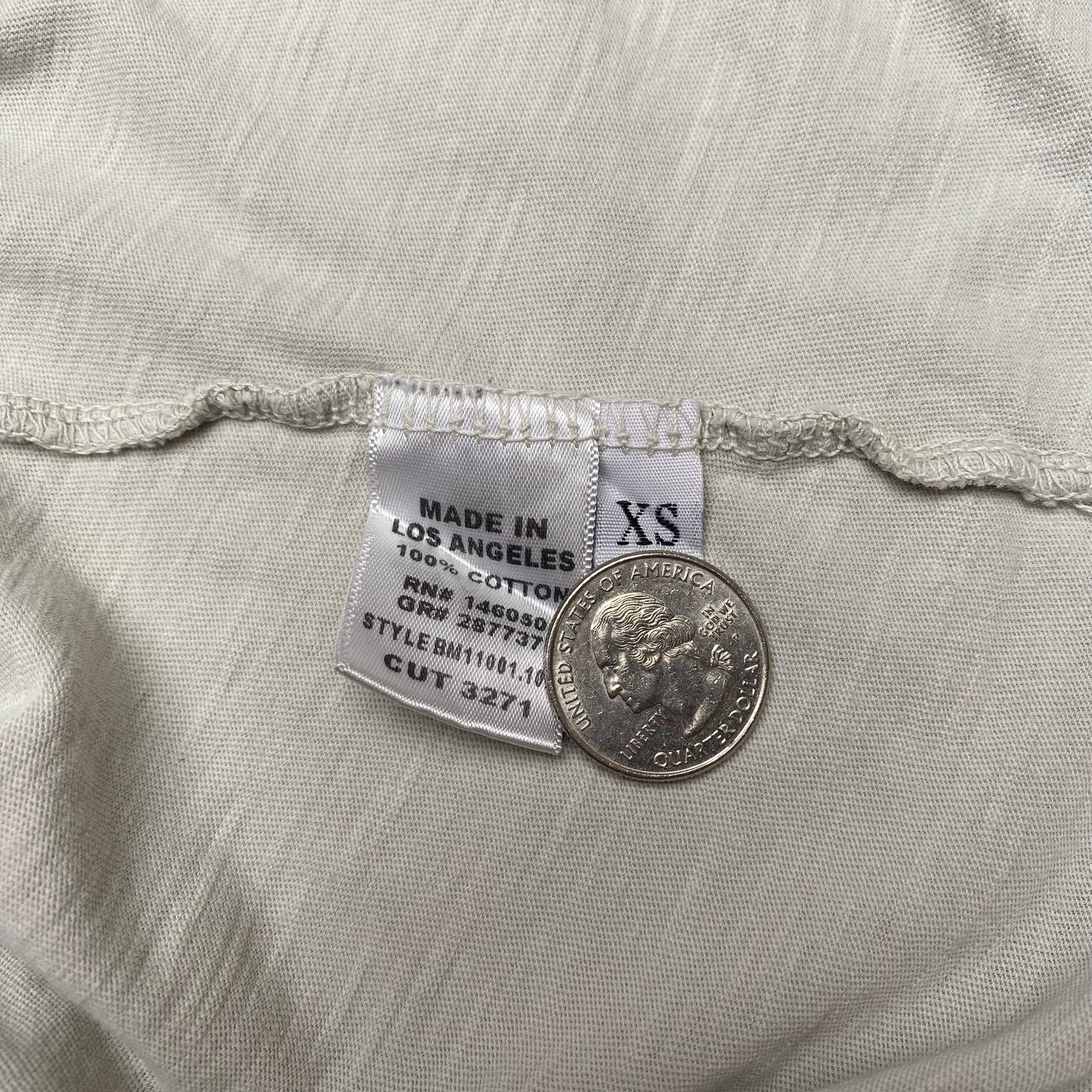 Buck Mason Buck Mason Curved Hem Slub Cotton Short Sleeve Shirt Mens XS Size US XS / EU 42 / 0 - 7 Thumbnail