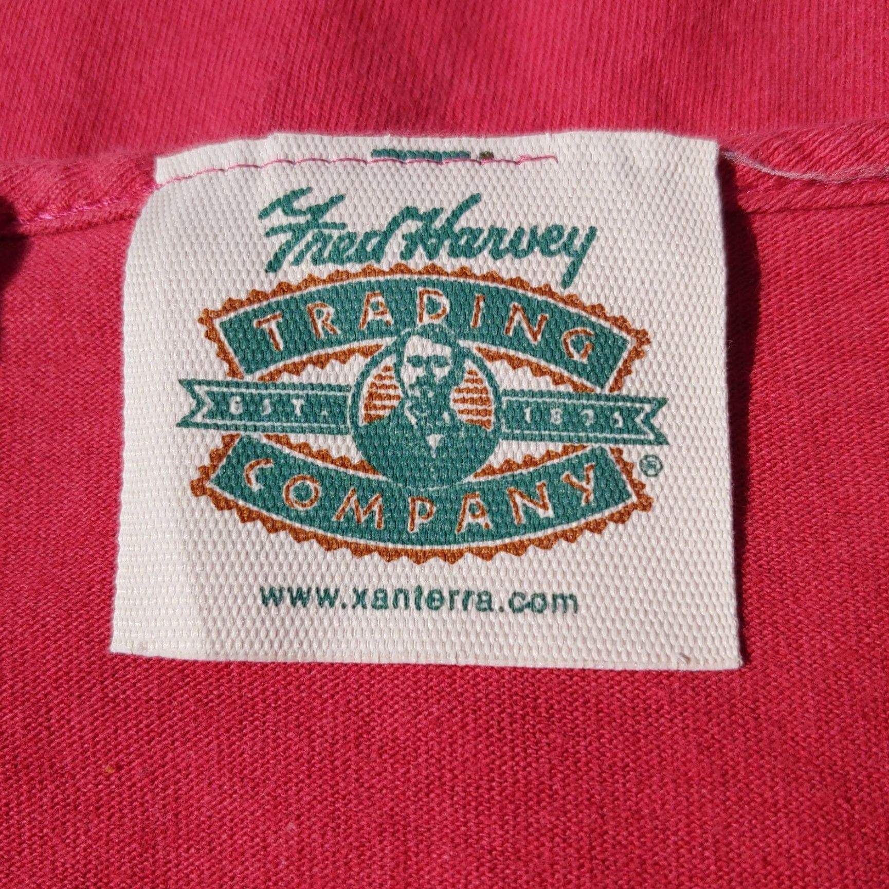 Vintage Fred Harvey Shirt M Red Kokopelli Long Slv Southwest Tribal Arizona Woman Genders? Wait. Size M / US 6-8 / IT 42-44 - 7 Thumbnail