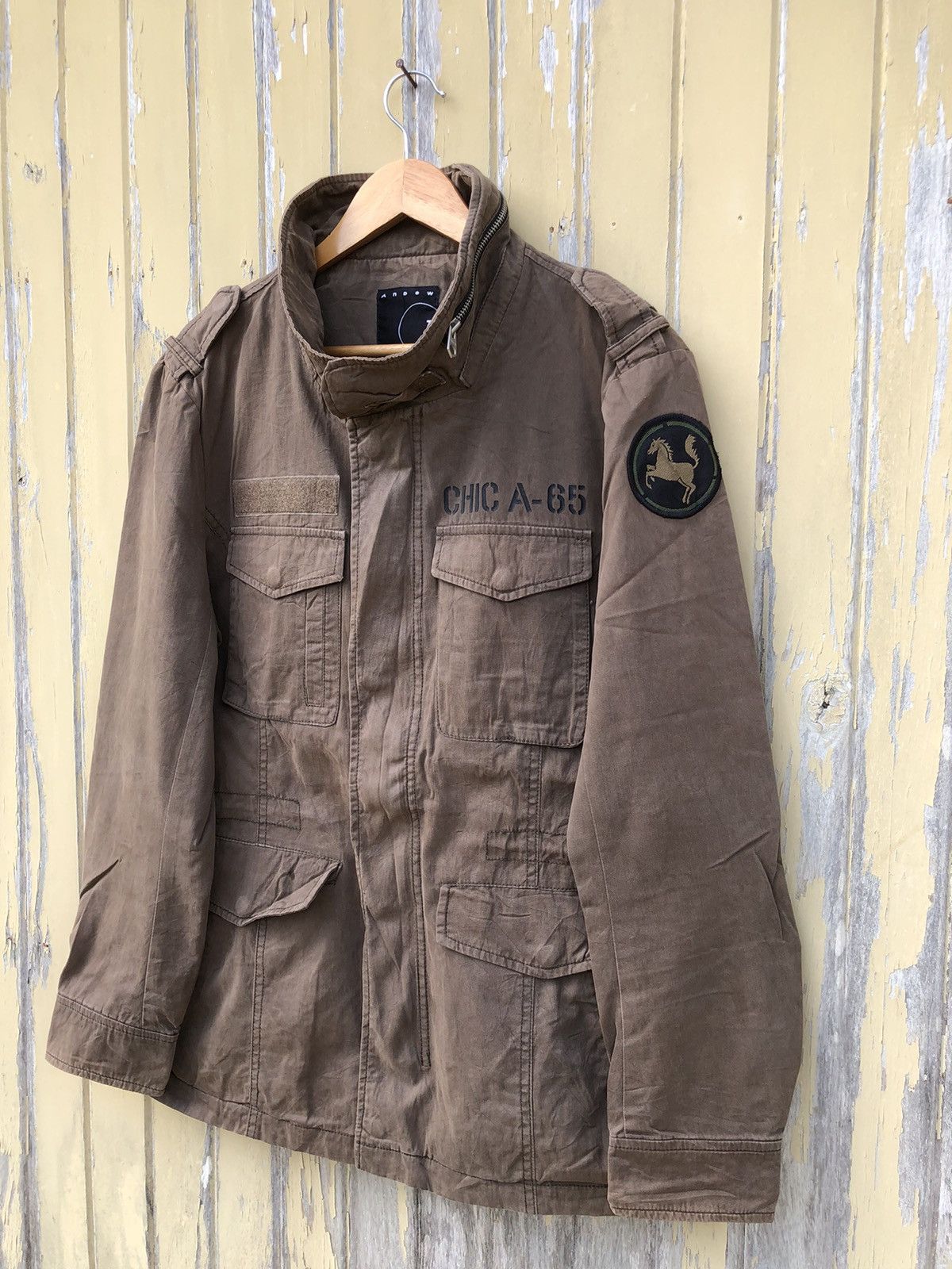 Japanese Brand × Vintage Vintage Japanese Brands Andew Parka Jacket Size US L / EU 52-54 / 3 - 3 Thumbnail