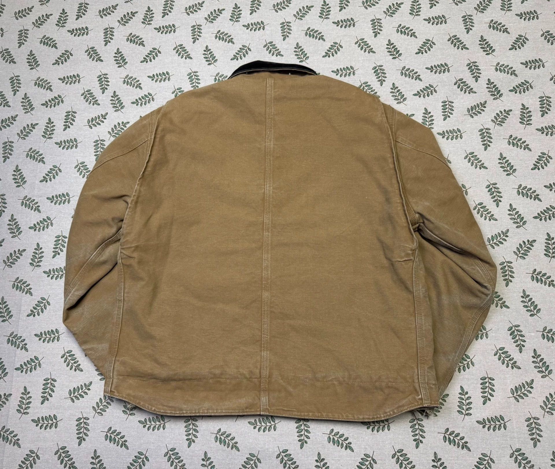 Carhartt Vintage Carhartt J164 Camel L Heavy Washed Jacket Size US L / EU 52-54 / 3 - 5 Thumbnail