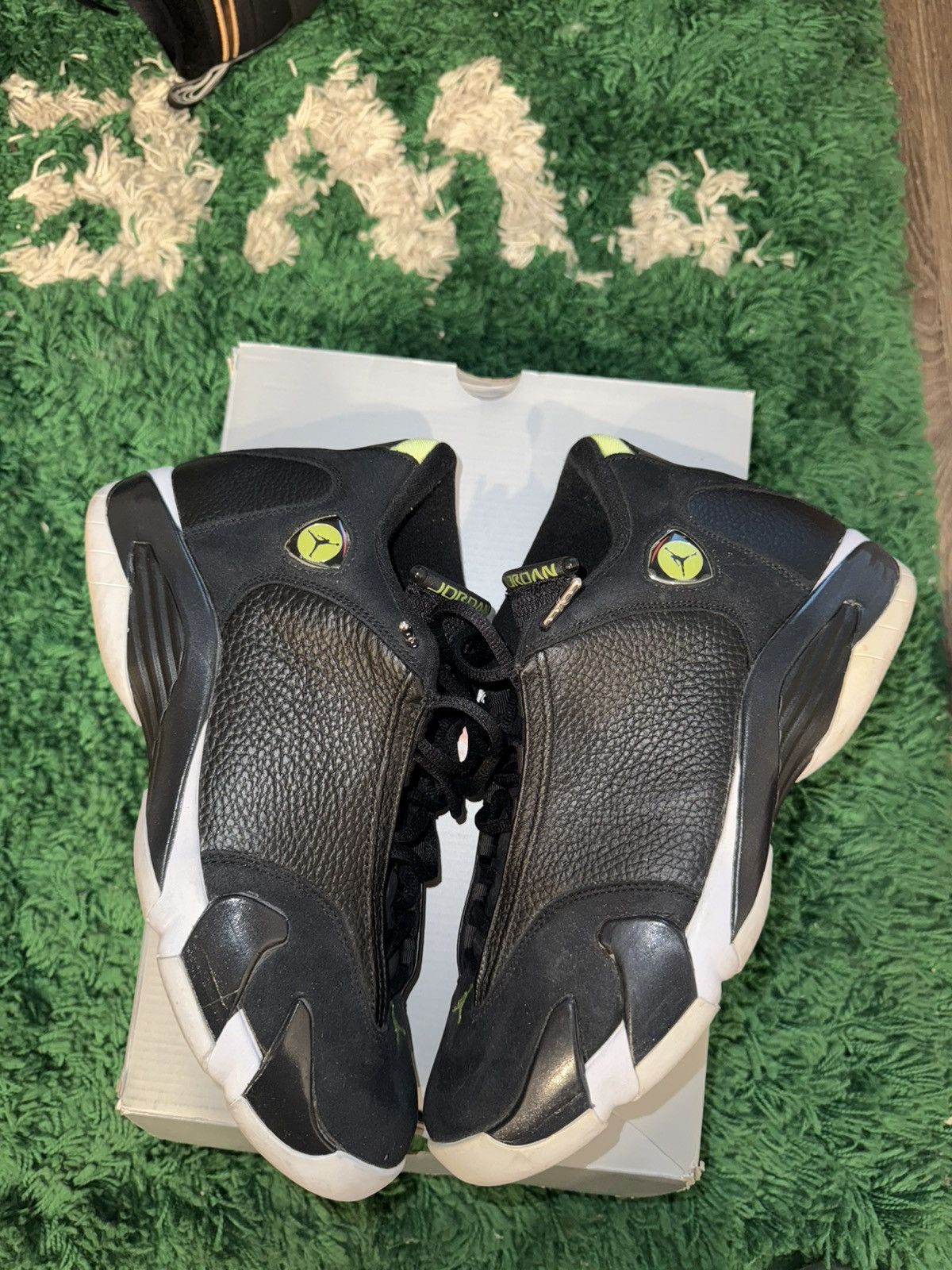 Jordan Brand Sz 11 2016 Jordan 14 black indiglo Size US 11 / EU 44 - 2 Thumbnail