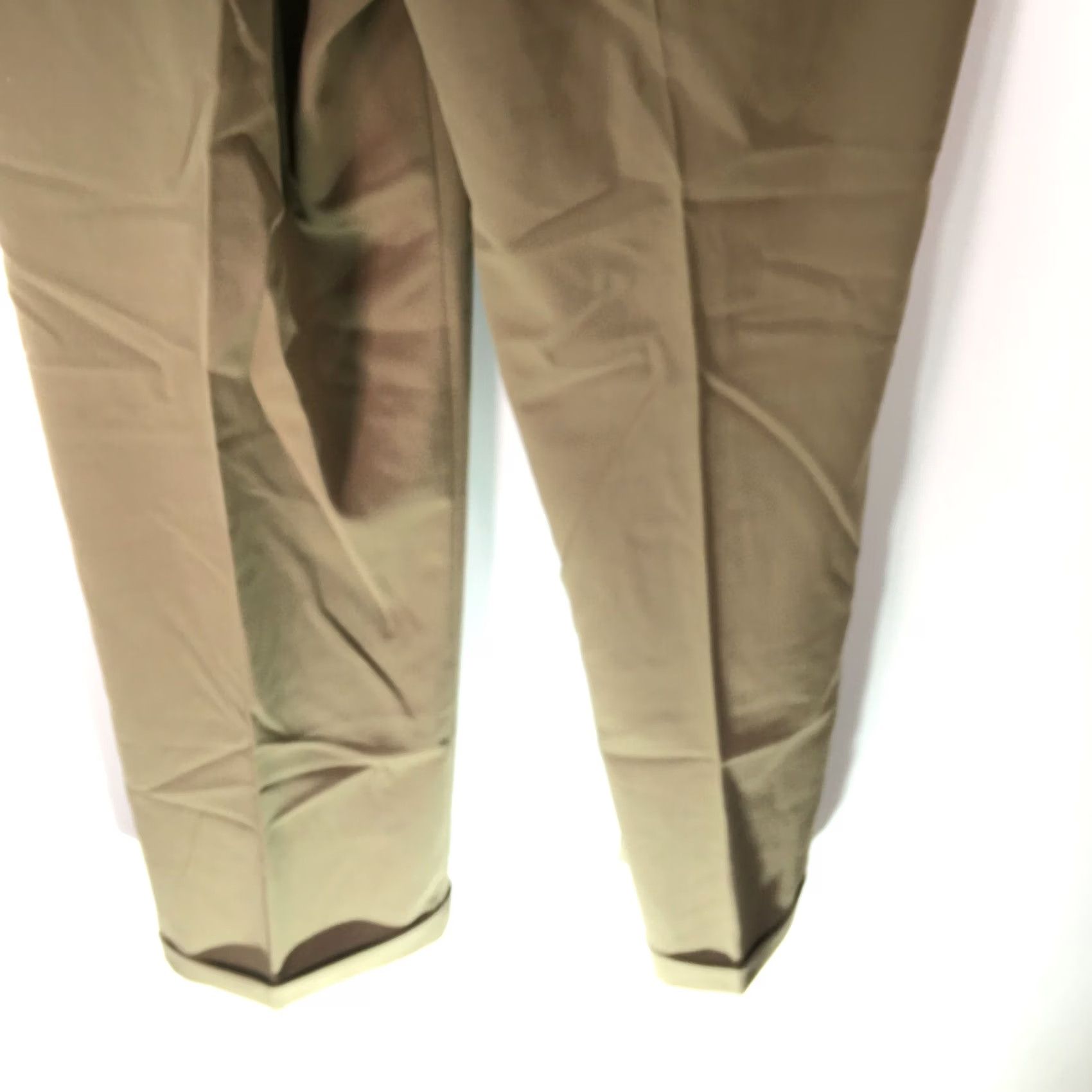 Haggar VINTAGE? No. Haggar Mens Casual Regular Flat Front Straight Tan Dress Pants 38 X 32 Size US 38 / EU 54 - 4 Thumbnail