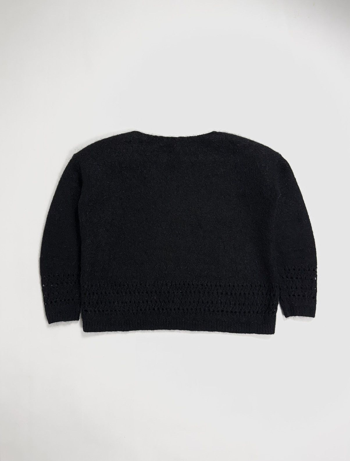 Sezane Sezane Kid Mohair Wool Knit Sweater Size S / US 4 / IT 40 - 6 Thumbnail