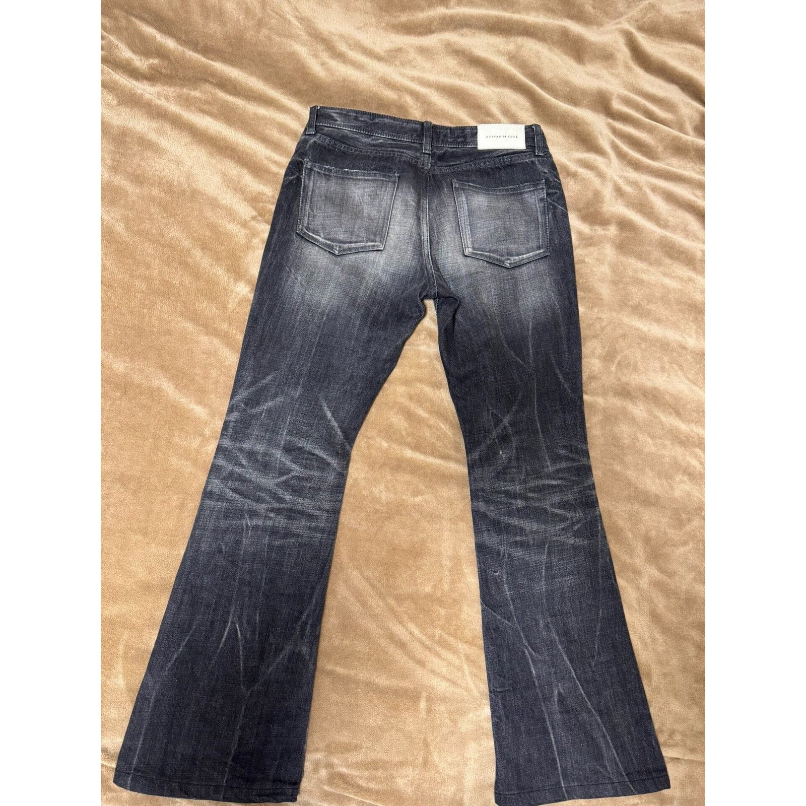 GOSTAR DE FUGA × Tornado Mart × Vintage GOSTAR DE FUGA Vintage Clawmark Low-rise Bootcut Denim Jeans Size 30" / US 8 / IT 44 - 2 Thumbnail