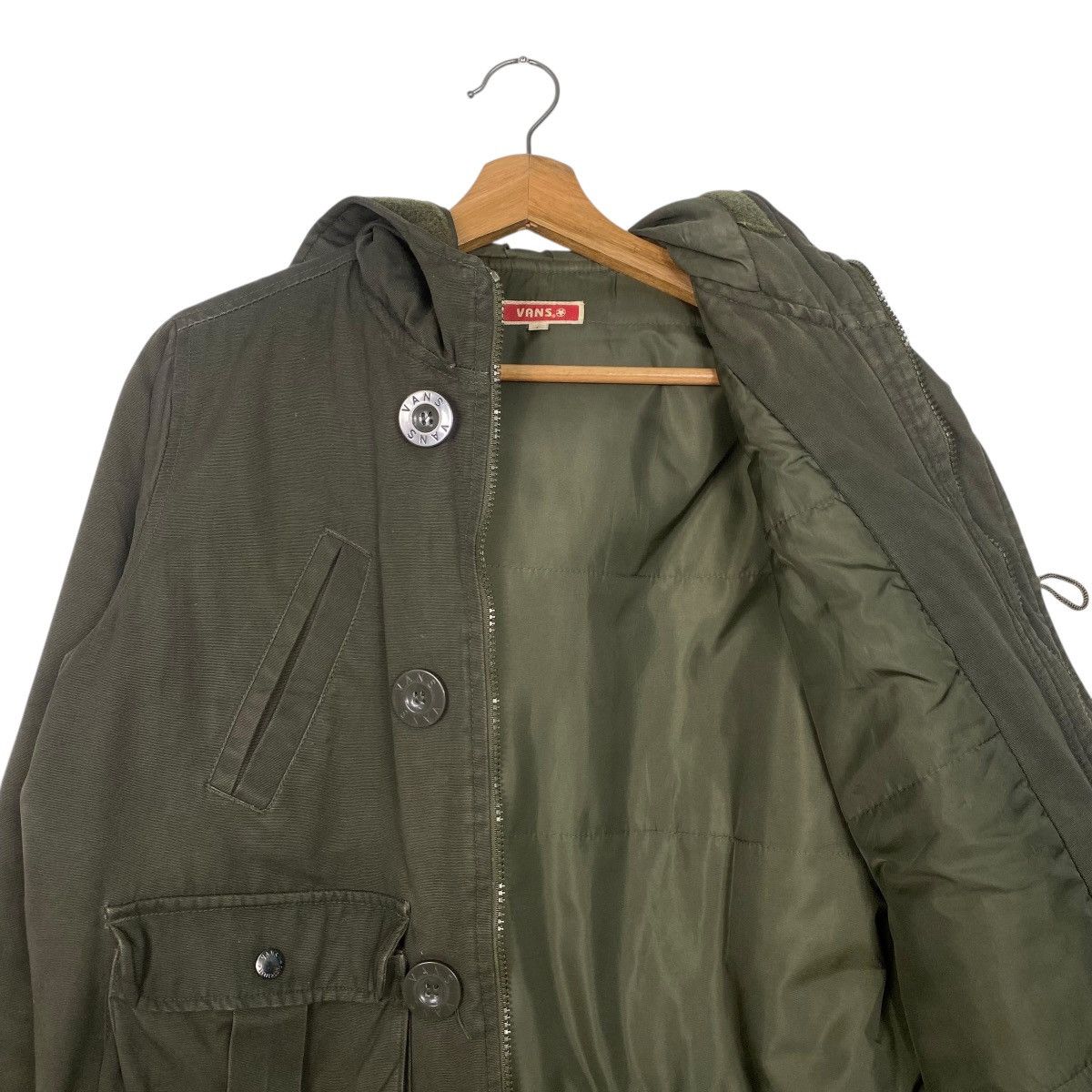 Japanese Brand Vans hoodie jacket Size L / US 10 / IT 46 - 11 Thumbnail