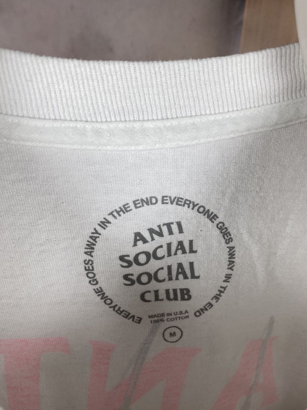 Anti Social Social Club 🕷️T-Shirt Anti Social Social Club Made In U.S.A. Spiser Tee🕷️ Size US M / EU 48-50 / 2 - 10 Thumbnail