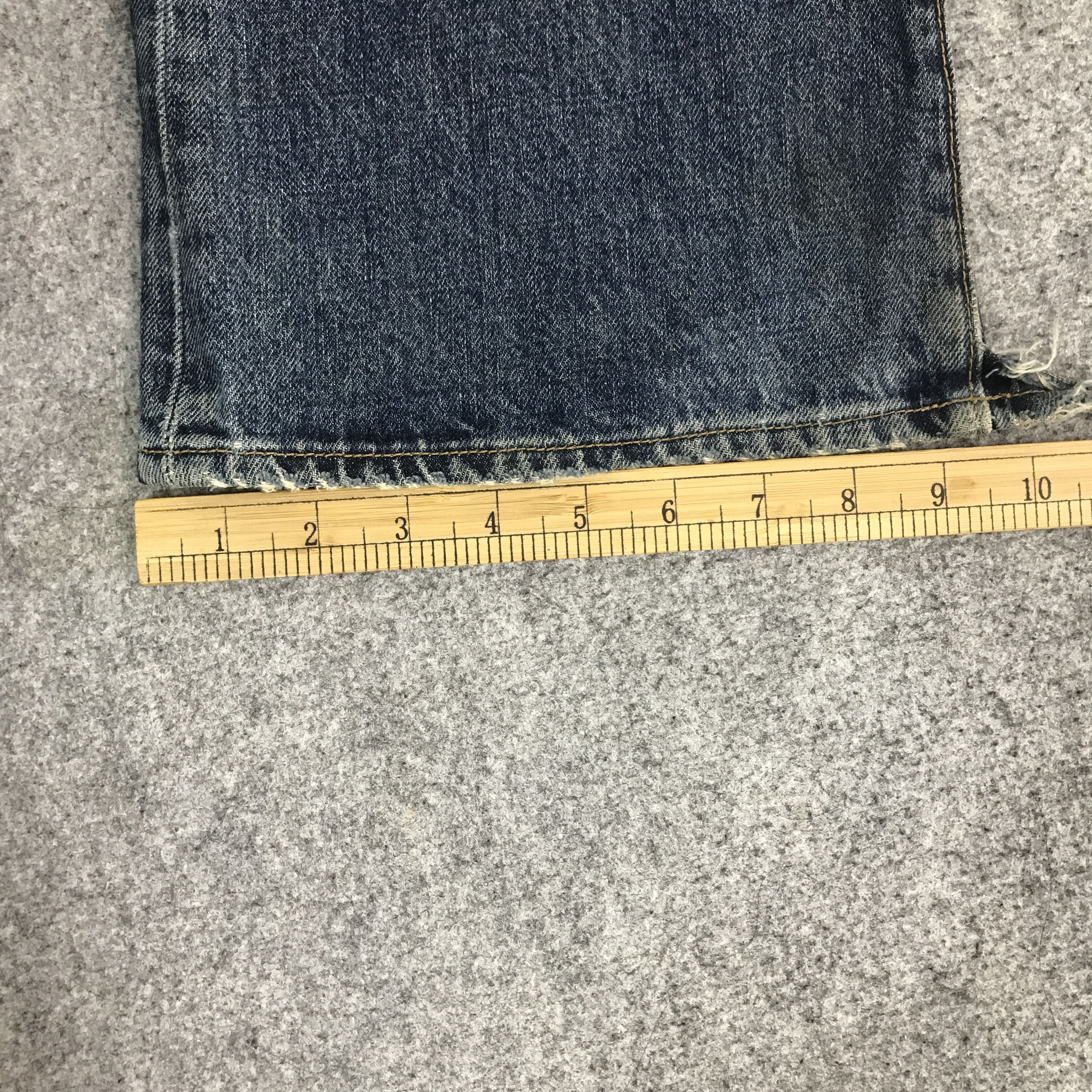 Japanese Brand Bootcut style Gap distressed denim jeans pants Size US 32 / EU 48 - 11 Thumbnail