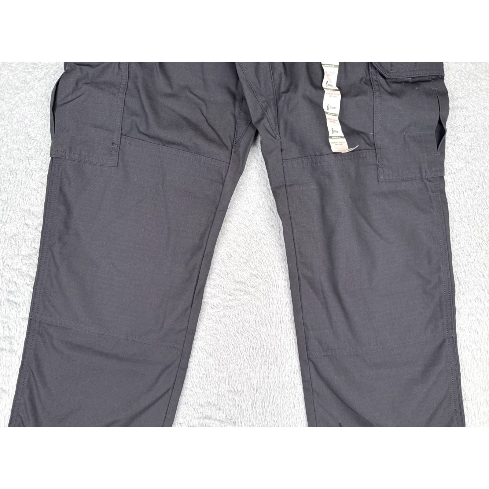 Vintage 5.11 Tactical Pants Women 5 Gray Taclite Cargo Rip-Stop Fabric Charcoal 64360 Size 28" / US 6 / IT 42 - 3 Thumbnail