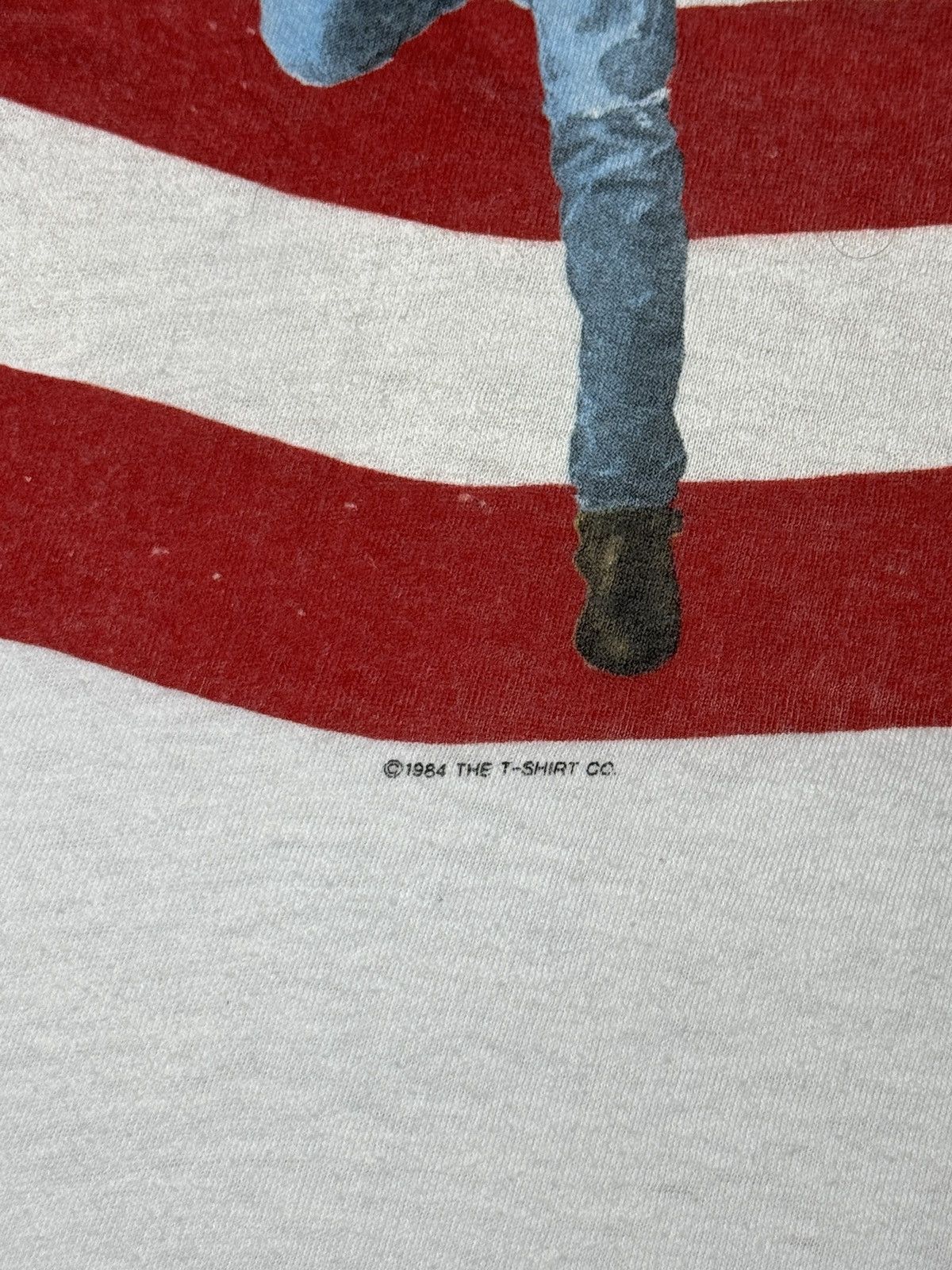 Band Tees × Vintage 80s Bruce Springsteen Born In The USA Tour Sleevless Shirt Size US M / EU 48-50 / 2 - 3 Thumbnail