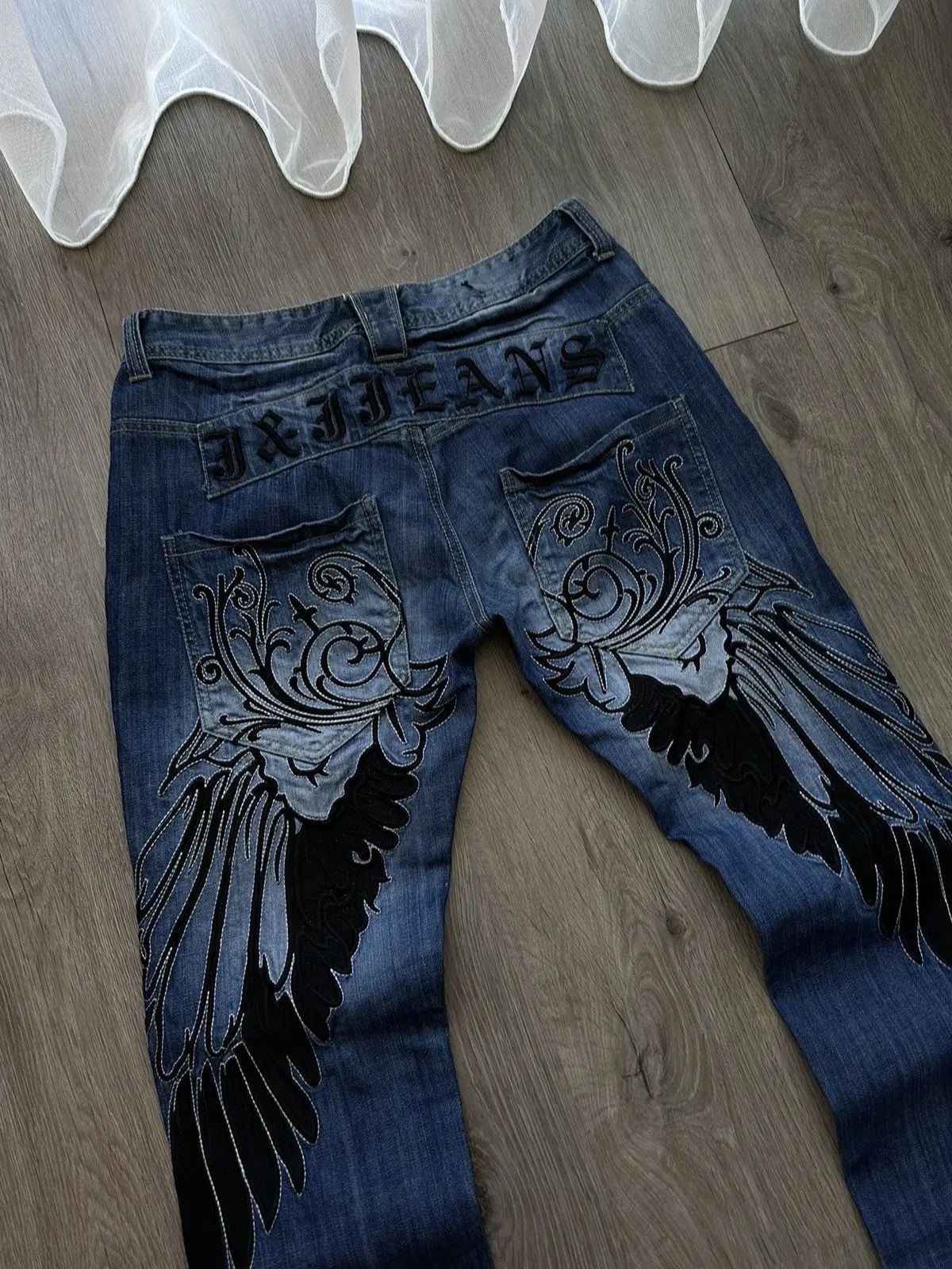 Christian Audigier × Ed Hardy × Vintage Vintage Ed Hardy Christian Audigier Style Pants Size US 31 - 7 Thumbnail