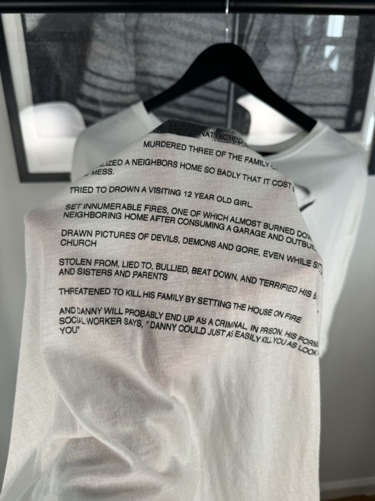 Enfants Riches Deprimes 🚭 ERD GRAIL🚭 SPRING/SUMMER 2018 “WHAT IS ATTACHMENT?” TEE Size US XL / EU 56 / 4 - 4 Thumbnail
