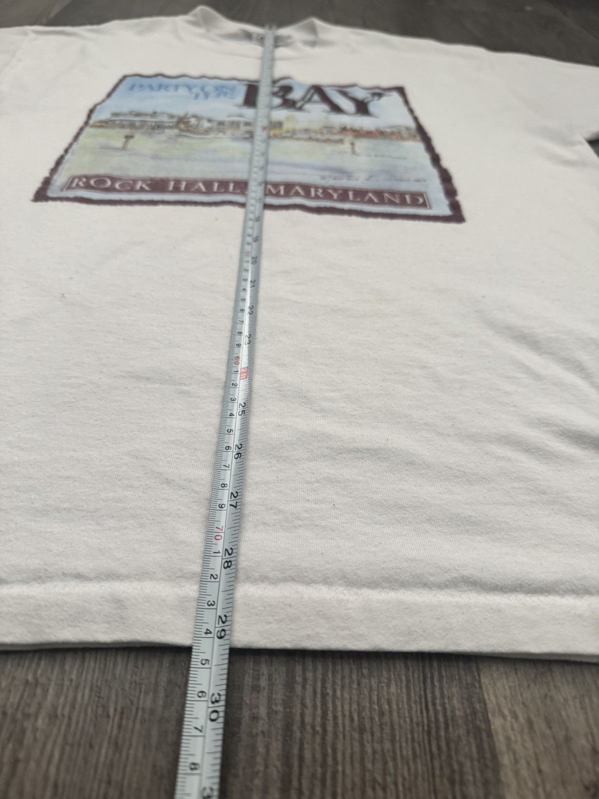 Vintage ONEITA • VNTG "Bay" Single Stitch Tee (XL) Size US XL / EU 56 / 4 - 3 Thumbnail