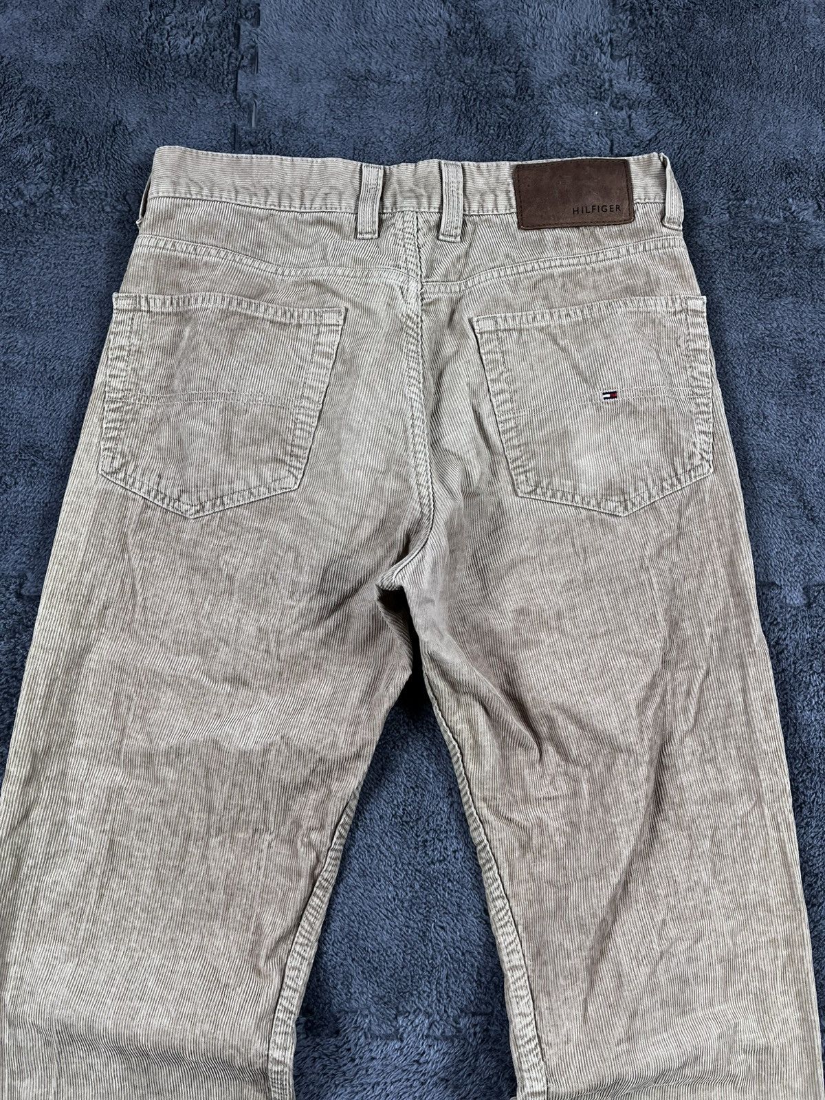 Tommy Hilfiger Vintage Y2K Tommy Hilfiger Corduroy Sand Pants Casual Size US 32 / EU 48 - 6 Thumbnail