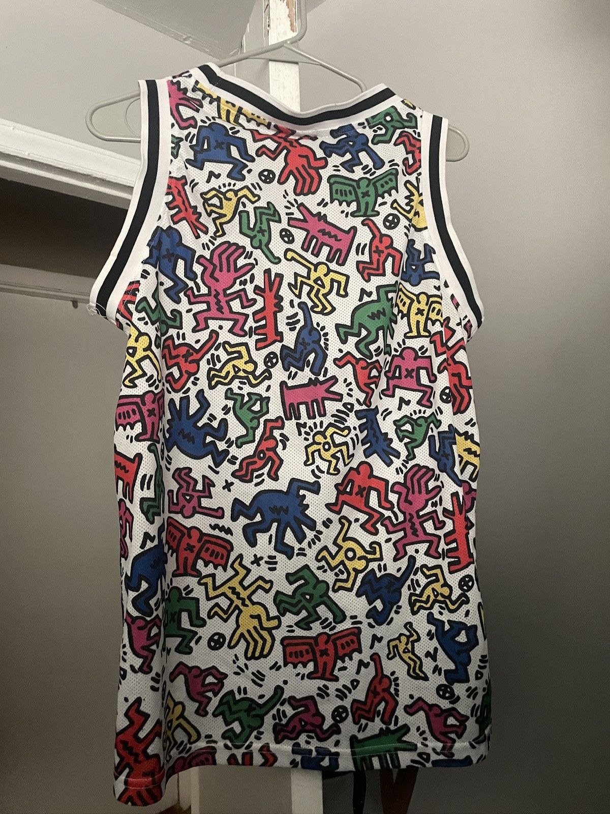 Keith Haring Keith Haring Multicolor Jersey Size Medium Size US M / EU 48-50 / 2 - 2 Thumbnail
