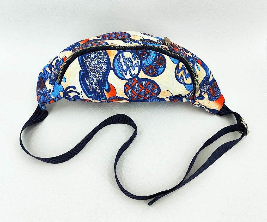 Other MONKI chest waist bag with Japanese theme graphic Size ONE SIZE - 6 Thumbnail