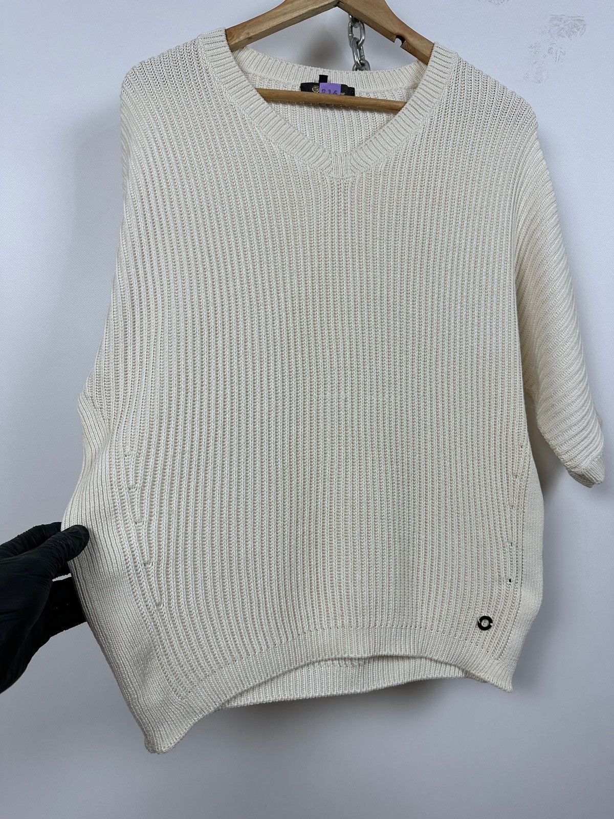 Loro Piana Loro Piana Silk/Cotton 3/4 Sleeve Knit Jumper Sweater Size S / US 4 / IT 40 - 12 Thumbnail
