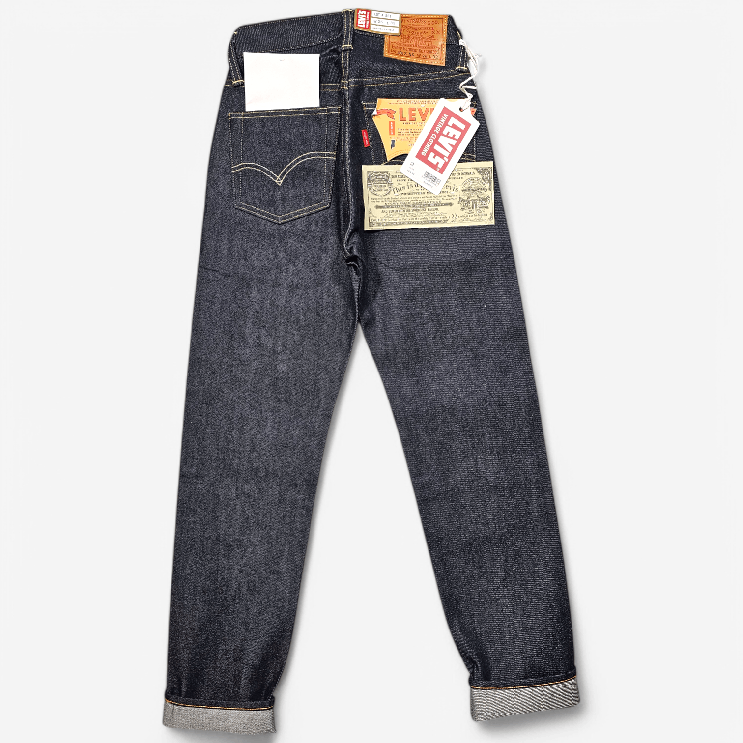 Levi's Vintage Clothing Levi's Vintage Clothing 1954 501 Selvedge Big E Japan Made Size 26" / US 2 / IT 38 - 6 Thumbnail