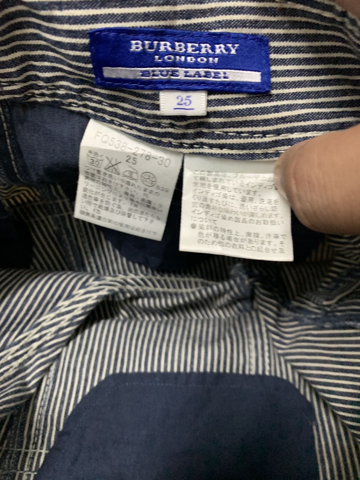 Burberry Burberry hickory blue label Size US 29 - 10 Thumbnail
