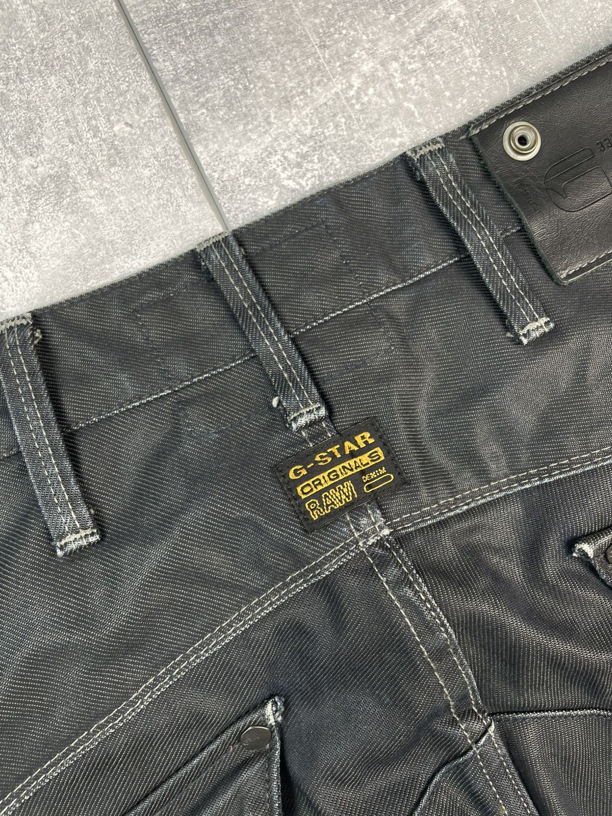 G-Star G-star Denim Jeans Waxed Multipocket Size US 30 / EU 46 - 8 Thumbnail