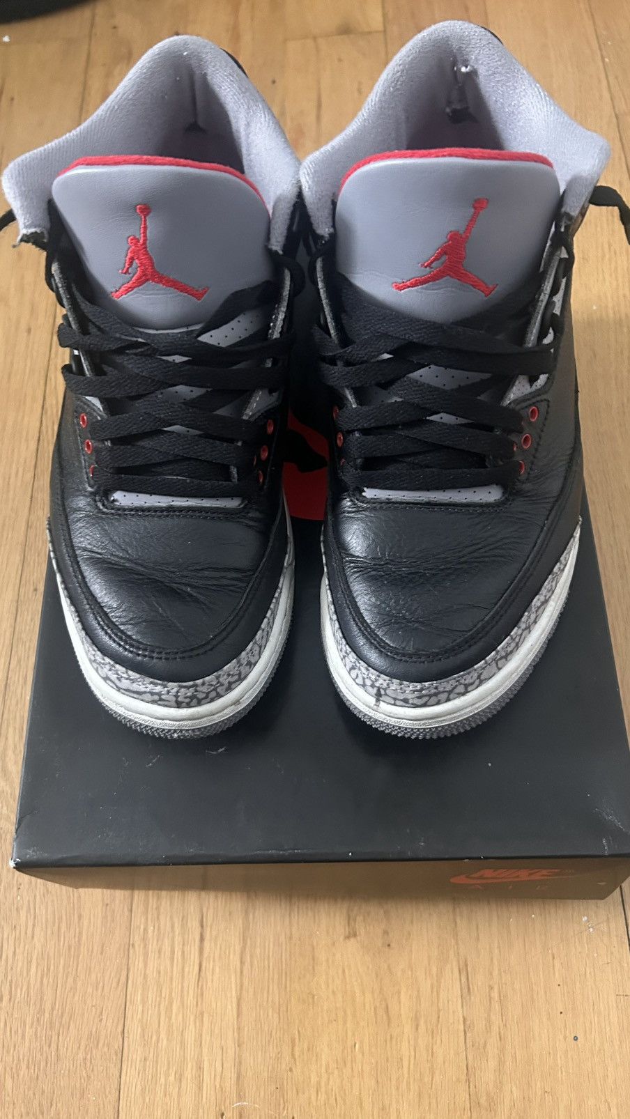 Jordan Brand Jordan 3 Black cement Size US 8.5 / EU 41-42 - 5 Thumbnail