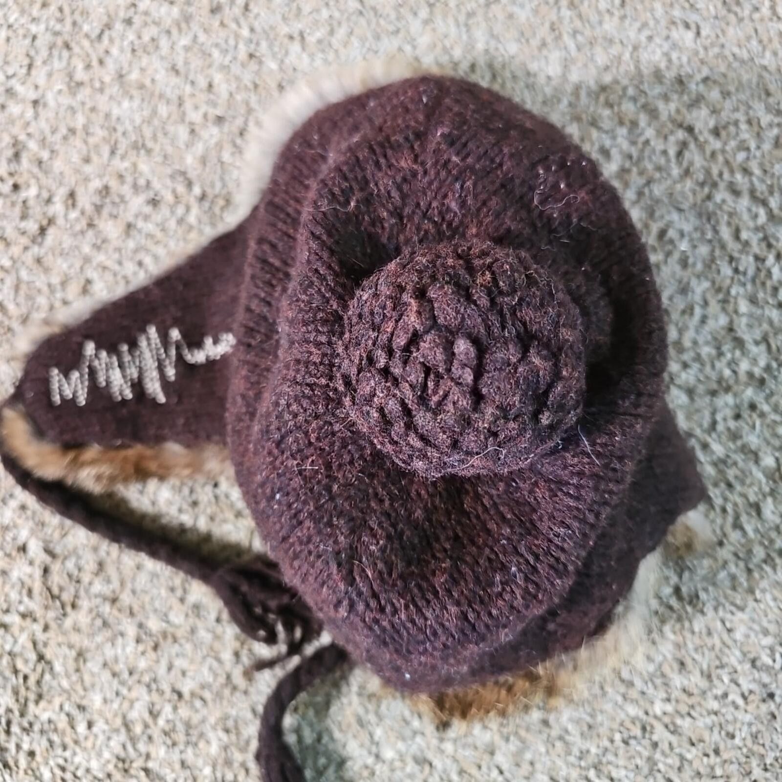 Other Mad Bomber Trapper Hat Winter Beanie S Genuine Rabbit Fur Size ONE SIZE - 3 Thumbnail