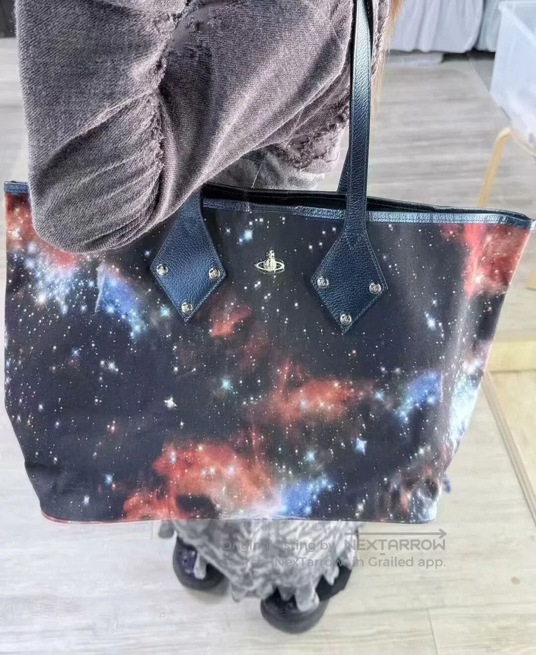 Vivienne Westwood Vivienne Westwood Saturn Star Tote Bag. Size ONE SIZE - 1 Thumbnail