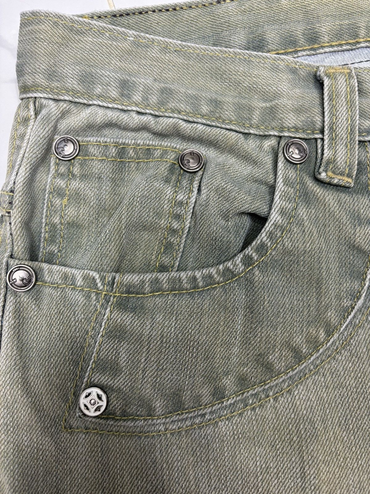 Acne Studios G-STAR RAW FADED BAGGY JEANS DISTRESSED DENIM Size US 36 / EU 52 - 12 Thumbnail