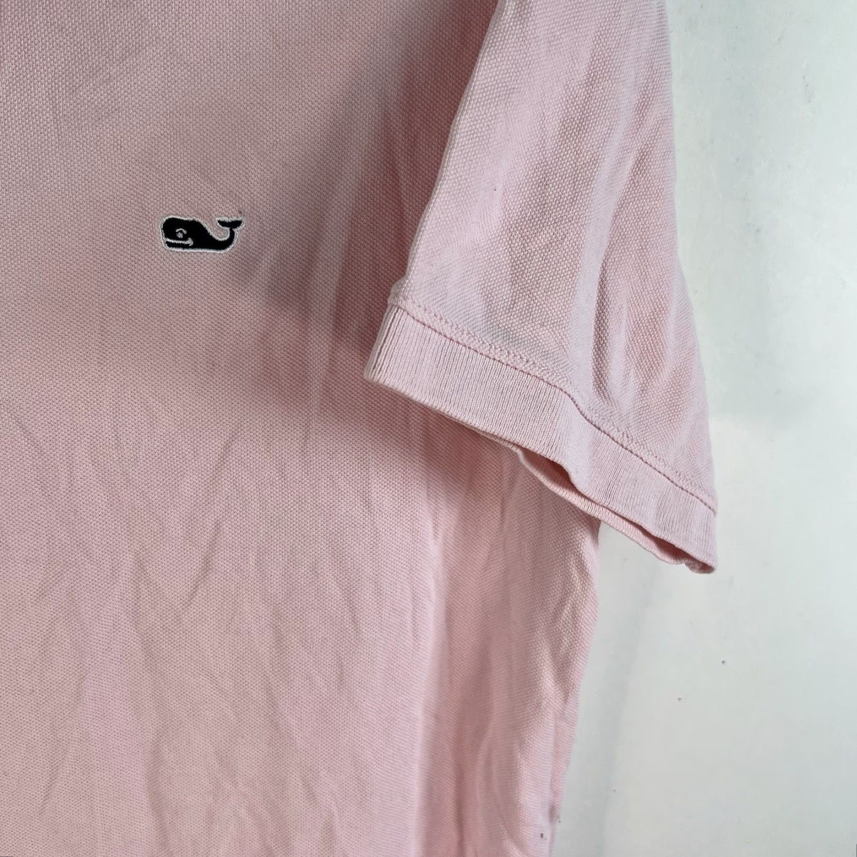 Vineyard Vines Vineyard Vines Polo Shirt Mens M Pink Short Sleeve 100% Cotton Knit Embroidered Logo Size US M / EU 48-50 / 2 - 2 Thumbnail