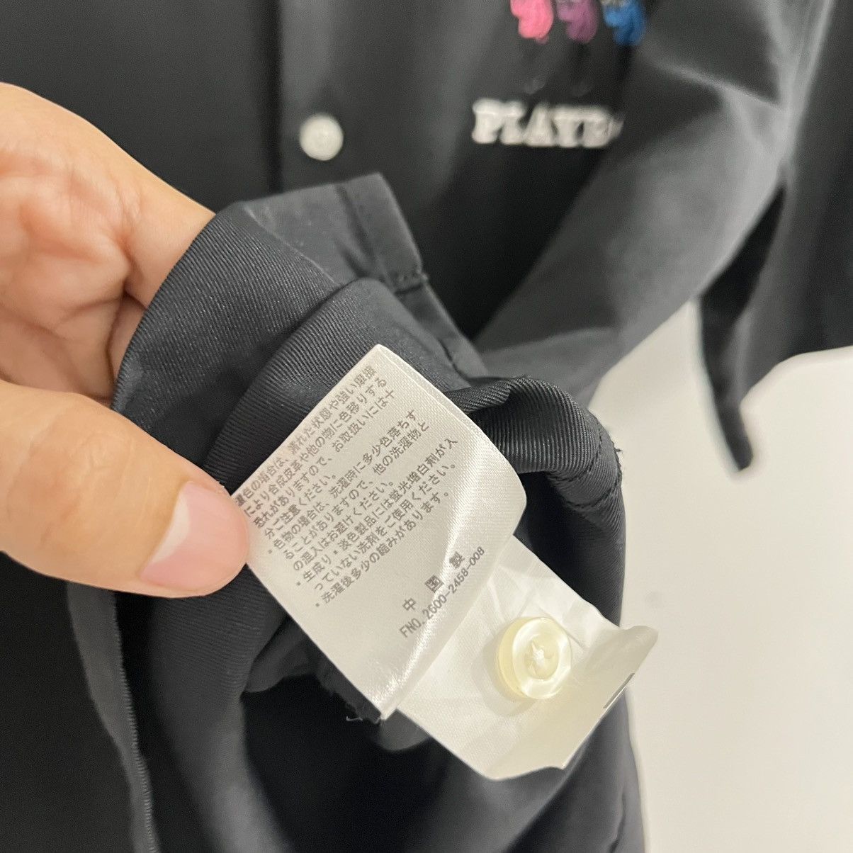 Playboy Playboy Black Basic Small Logo Embroidered Shirt - JUN25 Size US M / EU 48-50 / 2 - 6 Thumbnail