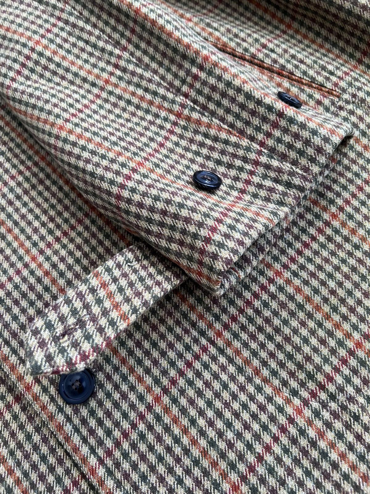 Maison Margiela $4.5k+ FW22 Lines 1 & 10 checked greatcoat, IT50 (oversized) Size US M / EU 48-50 / 2 - 12 Thumbnail
