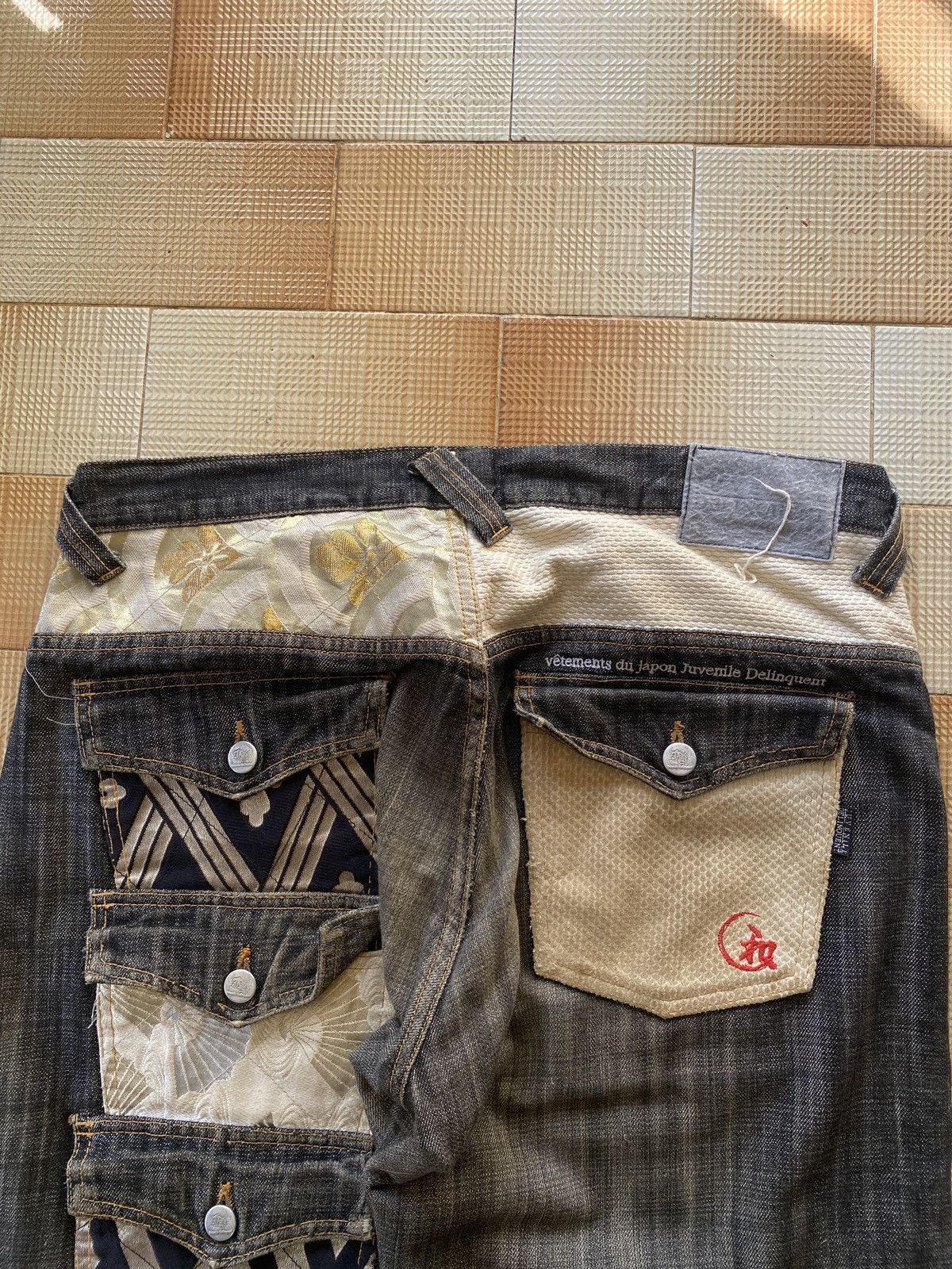 Japanese Brand Vintage juvenile delinquen multi pocket denim Size US 38 / EU 54 - 11 Thumbnail