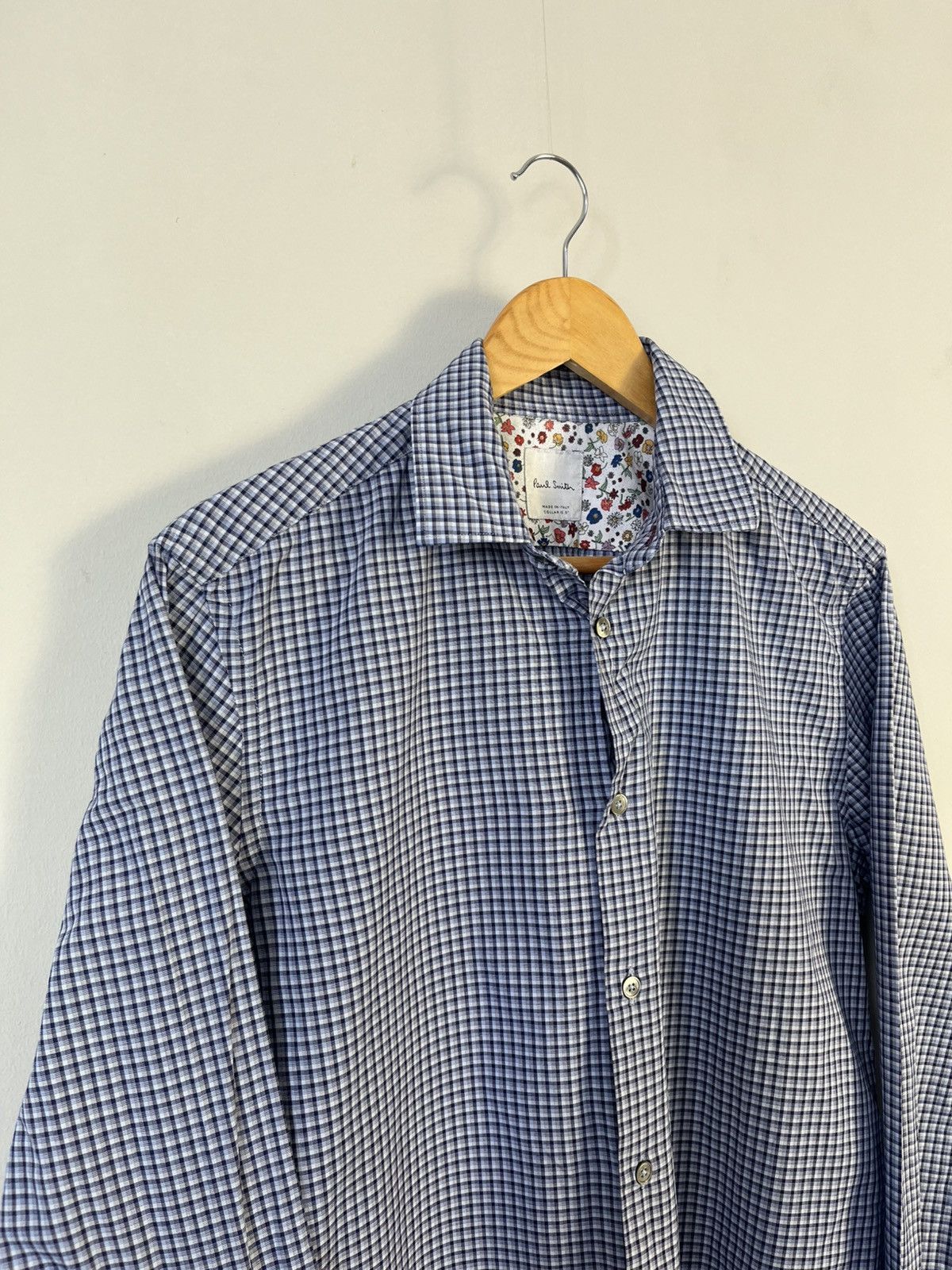 Paul Smith Paul Smith Luxury Cotton Long Sleeve Shirt Made in Italy Size US L / EU 52-54 / 3 - 2 Thumbnail