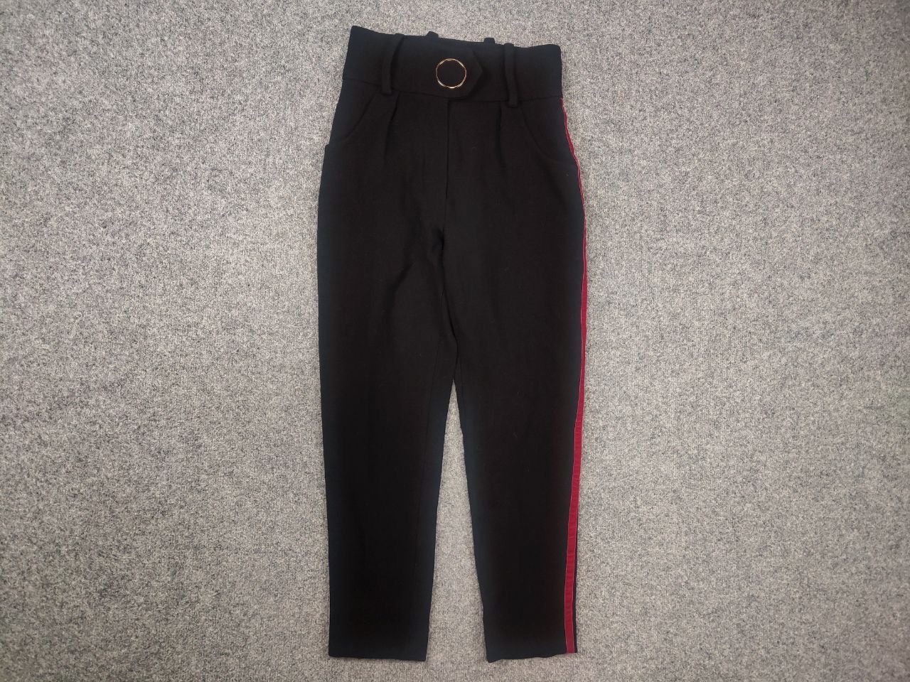 Petar Petrov Petar Petrov Design Wool High Waisted clasp Ankle Pants Size 36" / US 14 / IT 50 - 6 Thumbnail