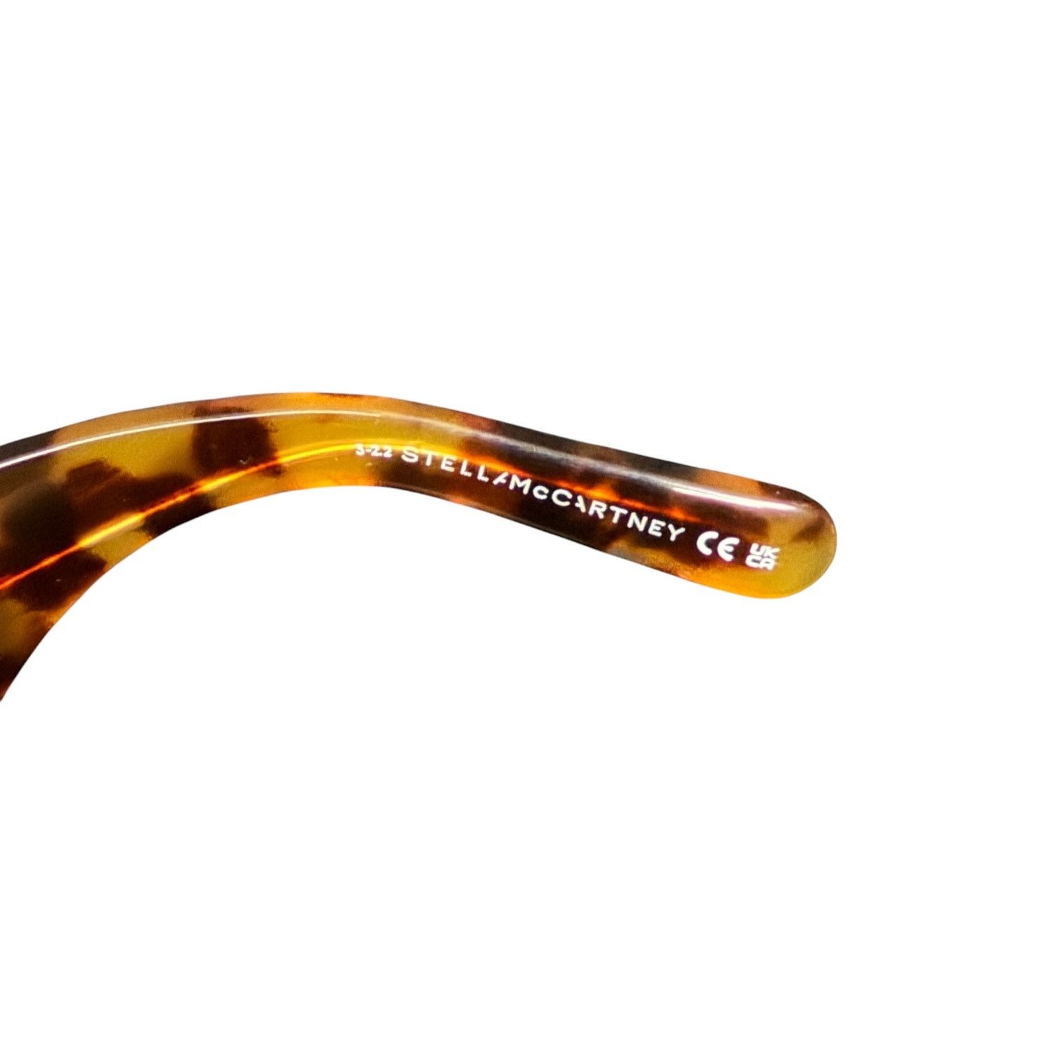 Stella McCartney Stella McCartney Tortoise Shell Gold Chain 54mm Sunglasses Size ONE SIZE - 9 Thumbnail