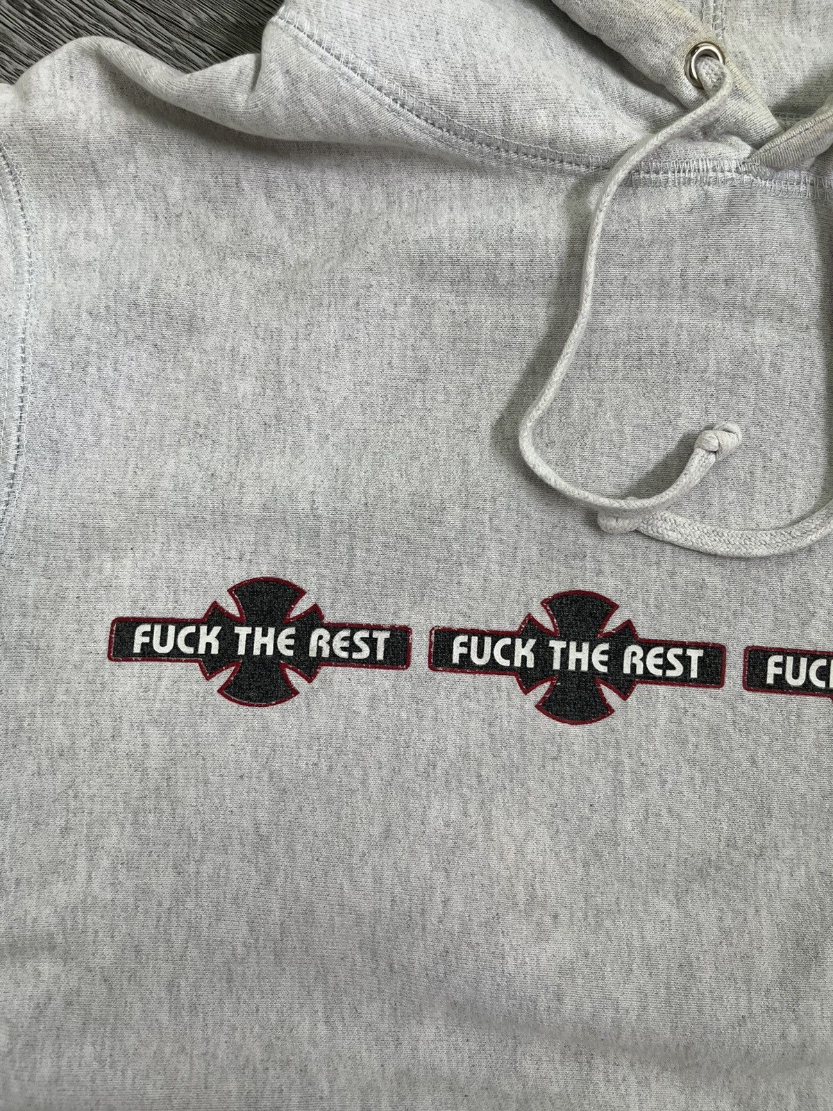 Supreme × Vintage Supreme x Independent Truck FW15 Hooded Sweatshirt Grey Size US M / EU 48-50 / 2 - 4 Thumbnail