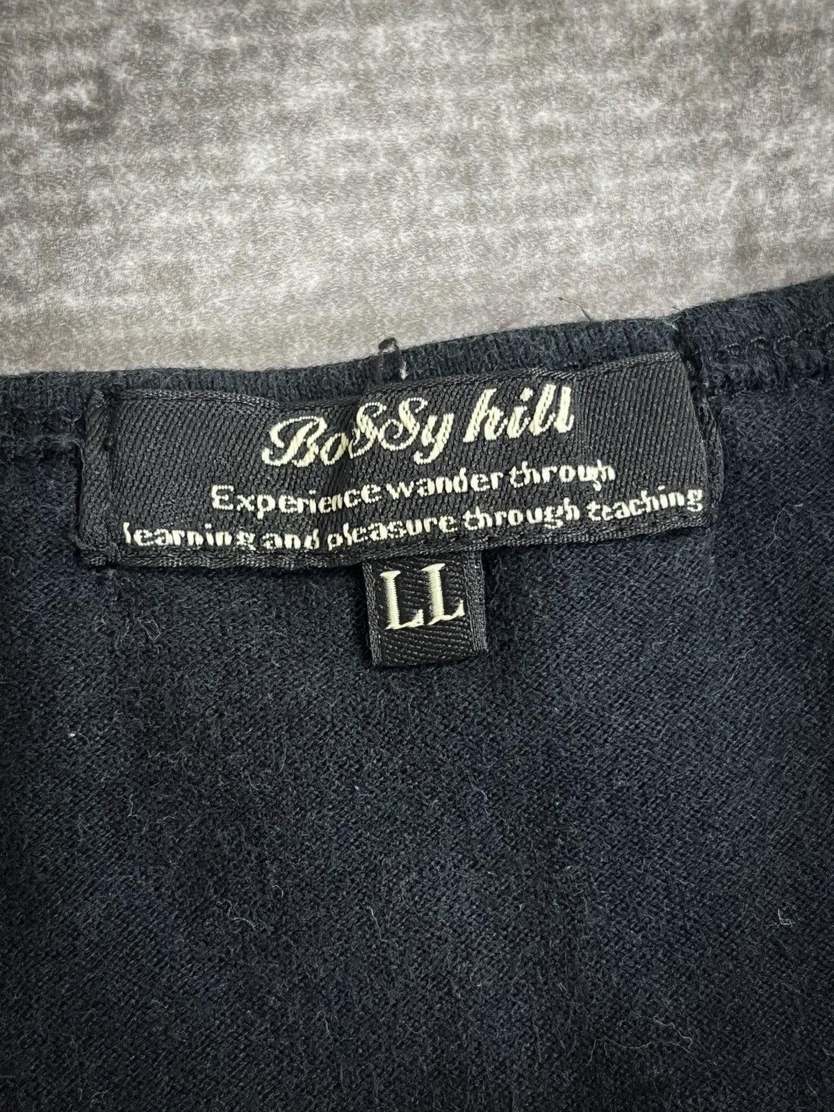 If Six Was Nine Bossy Hill Skull Double Layered Tanktop Size US XL / EU 56 / 4 - 6 Thumbnail