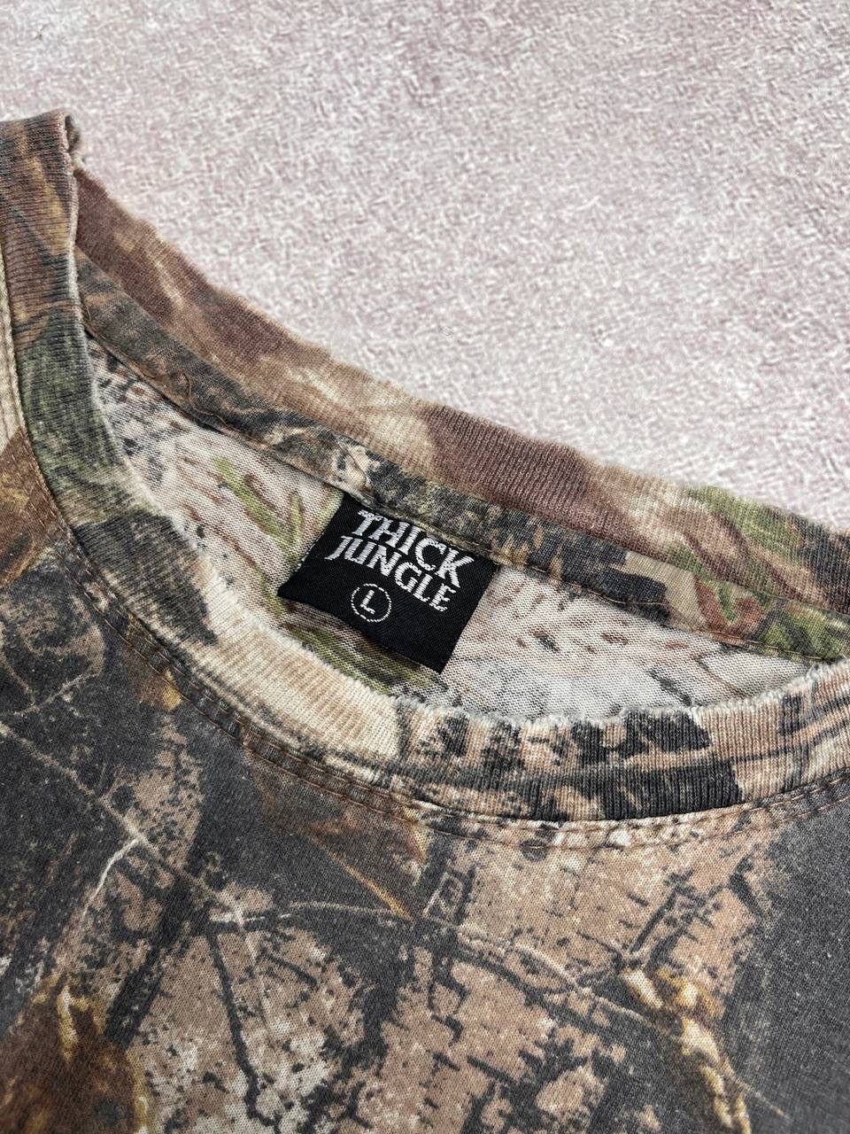 Realtree × Vintage Vintage Realtree 3D Camo Boxy T-shirt Y2K L Size US L / EU 52-54 / 3 - 3 Thumbnail
