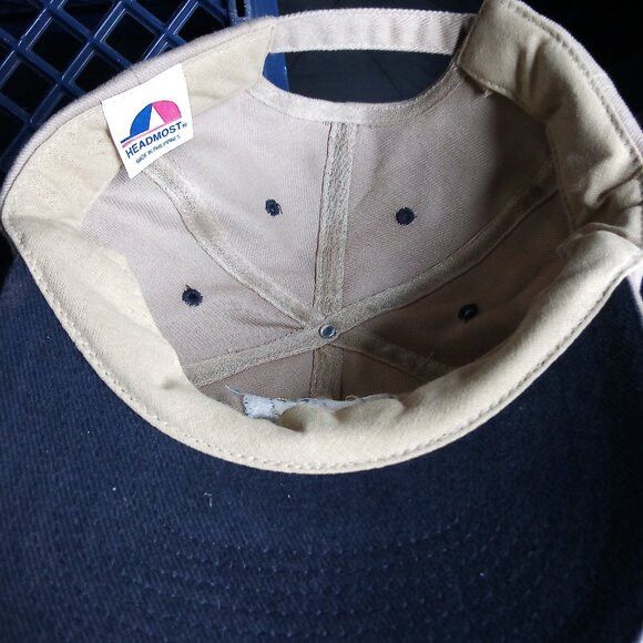 Other Deadstock Vintage Seaport Steel 1983 Strap Back Hat Capp Size ONE SIZE - 6 Thumbnail