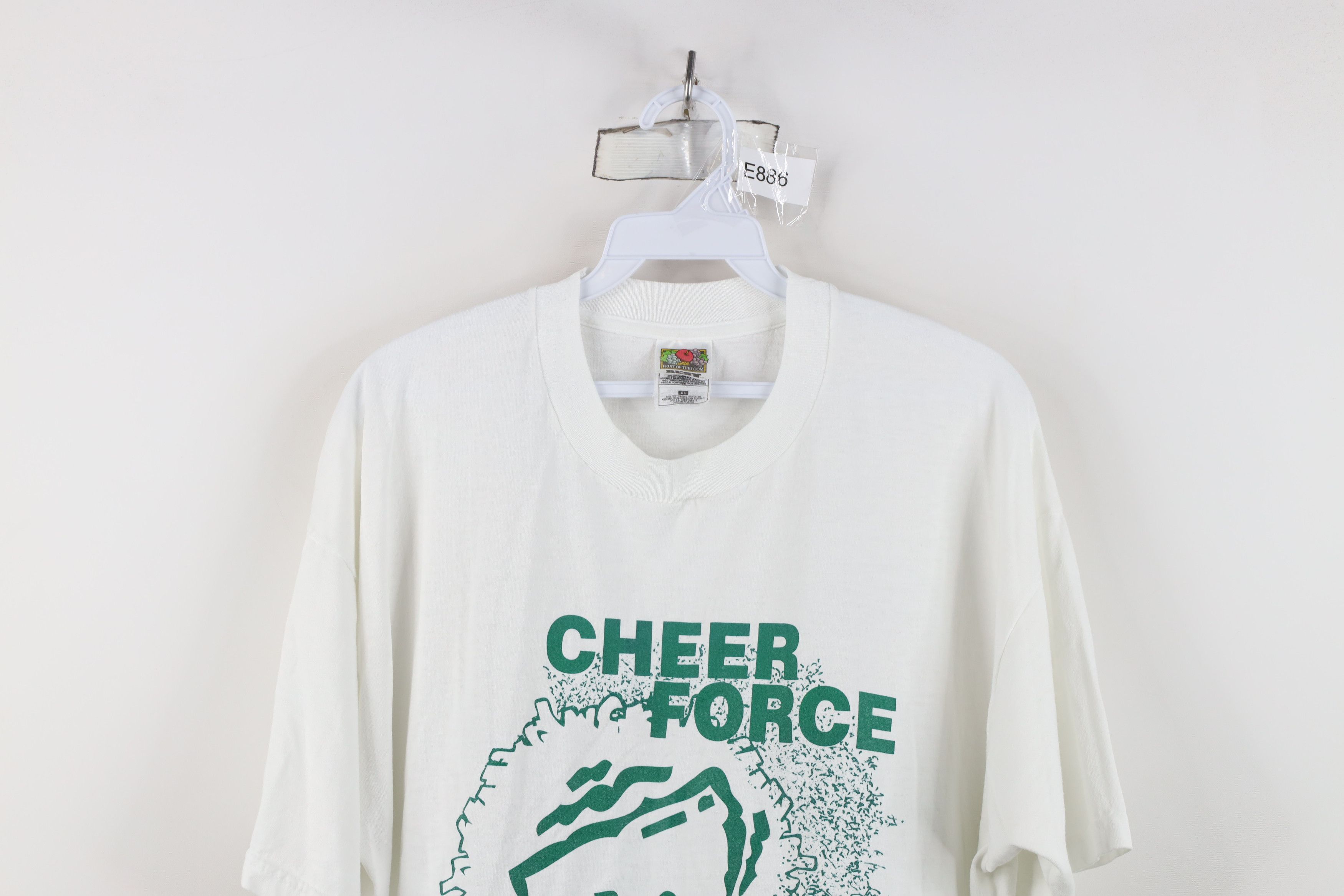 Vintage Vintage 90s Cheer Force Cheerleader Short Sleeve T-Shirt Size XL / US 12-14 / IT 48-50 - 2 Thumbnail