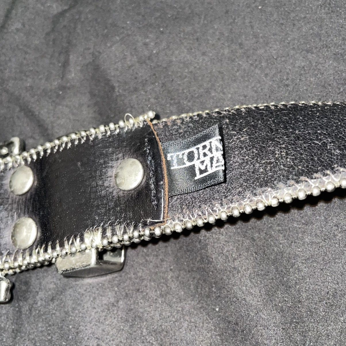 Tornado Mart × Tornado Mart Japan “TORNADO MART” studs belt