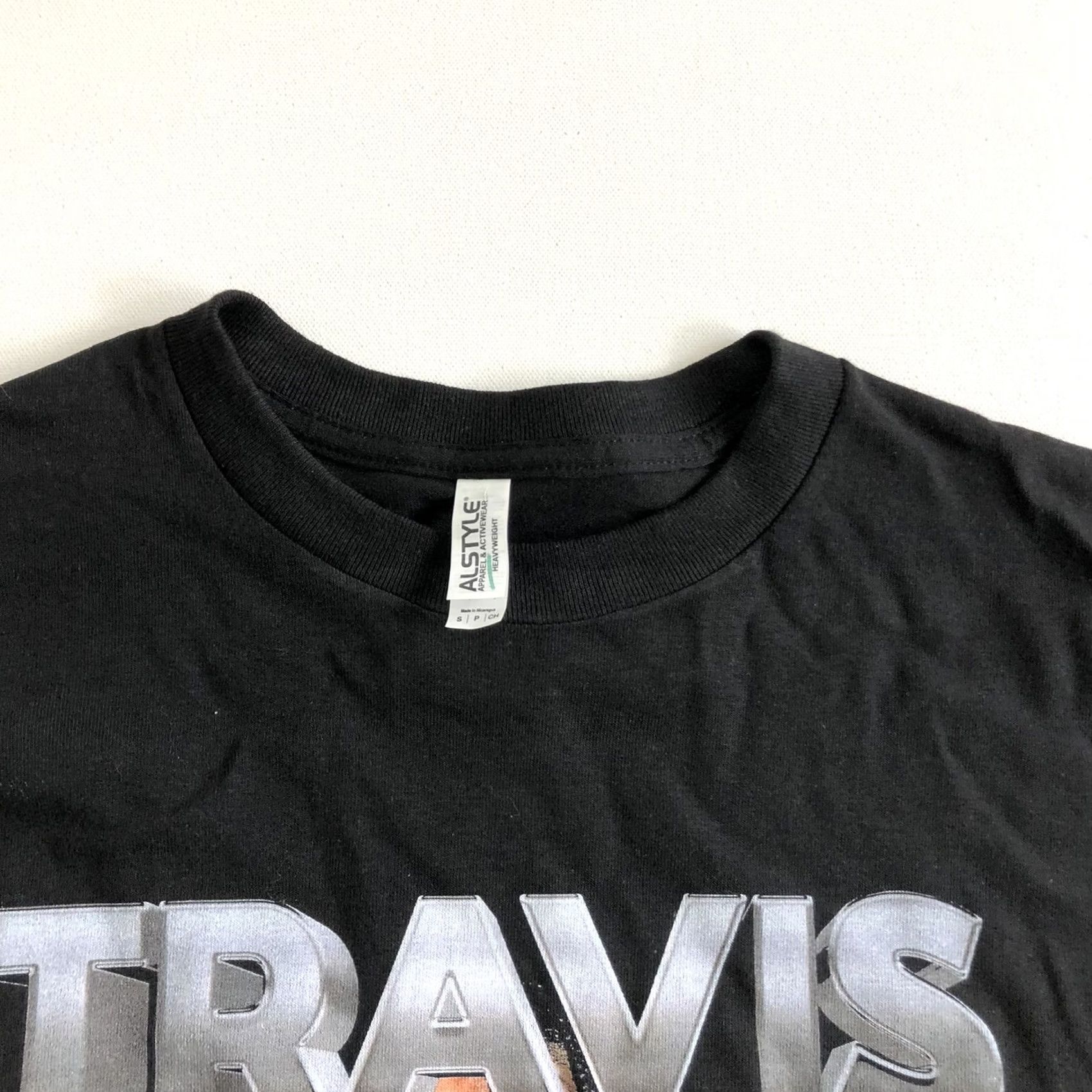 Travis Scott 90s Vintage Black Cotton Rap Tee Graphic Hip Hop Shirt Small Size US S / EU 44-46 / 1 - 5 Thumbnail