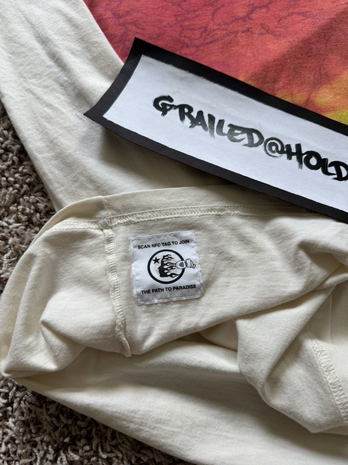 HELLSTAR Hellstar Blood Scan Tee Shirt White Size US M / EU 48-50 / 2 - 14 Thumbnail