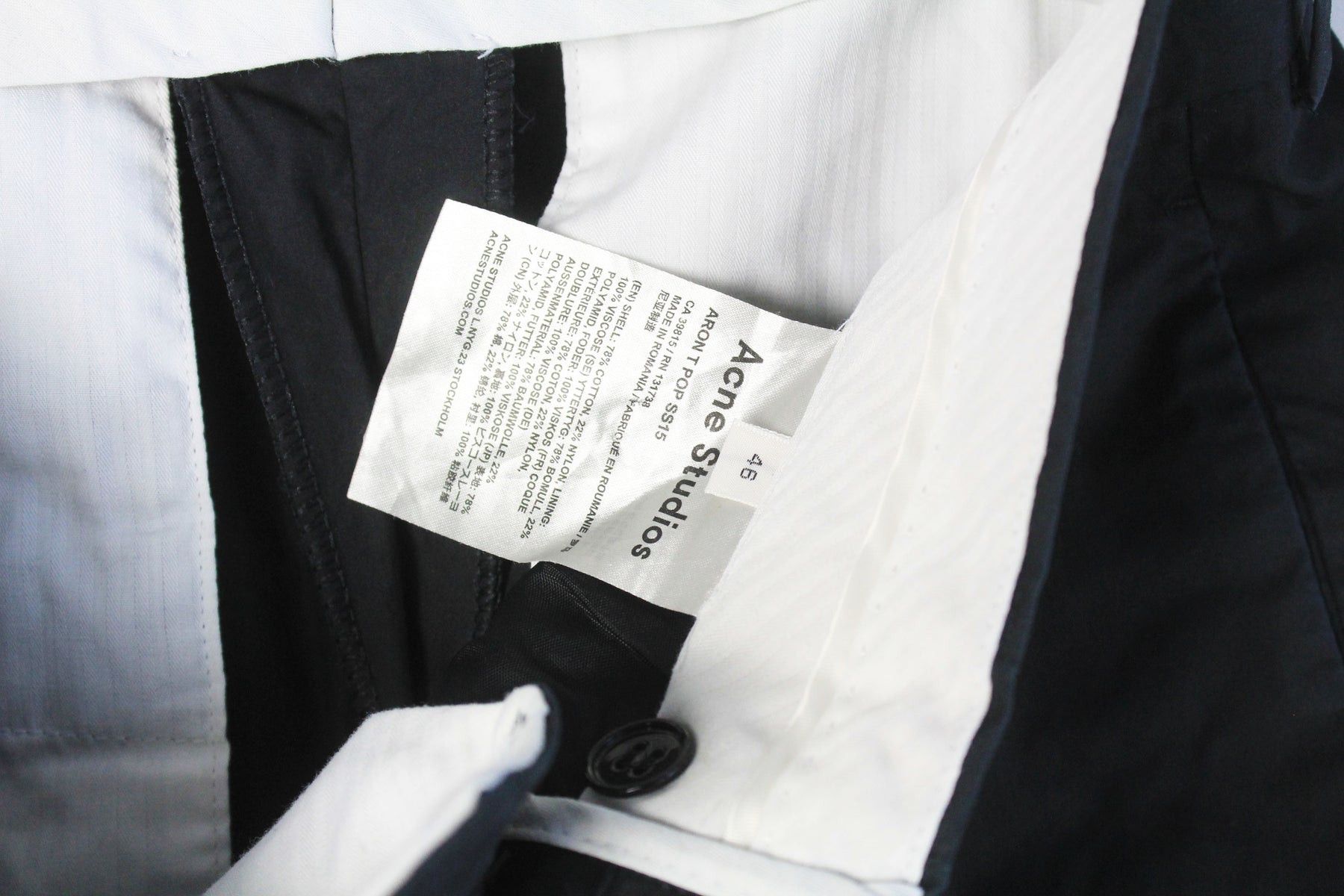 Acne Studios Acne Studios Aron T Pop Pants 46 Size US 30 / EU 46 - 5 Thumbnail