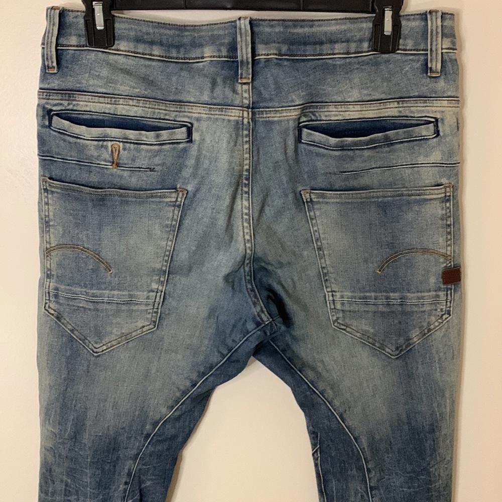 Designer G-Star RAW - Skinny D-Staq -32W30L-70%Ctn 20%Poly 8%Vis 2%El Size US 32 / EU 48 - 6 Thumbnail