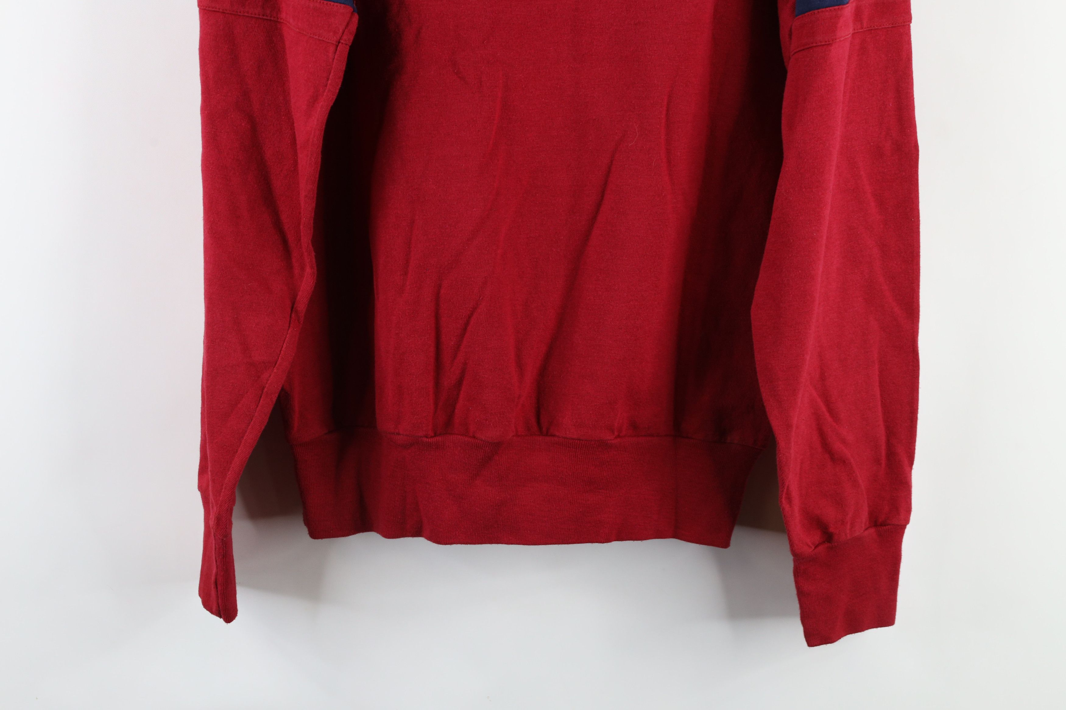 Vintage Vintage 70s Streetwear Block Heavyweight Pullover Rugby Polo Size US M / EU 48-50 / 2 - 10 Thumbnail