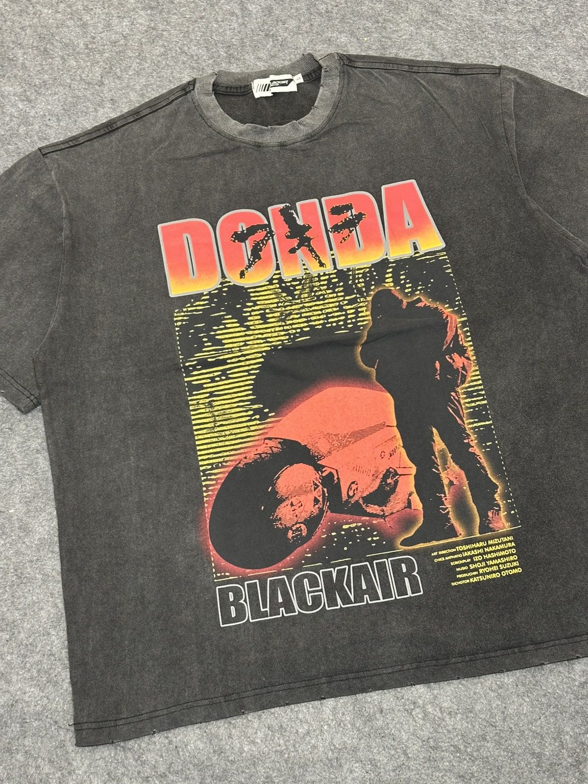 Other Donda Blackair washed t-shirt inspired by Akira. Size US L / EU 52-54 / 3 - 2 Thumbnail
