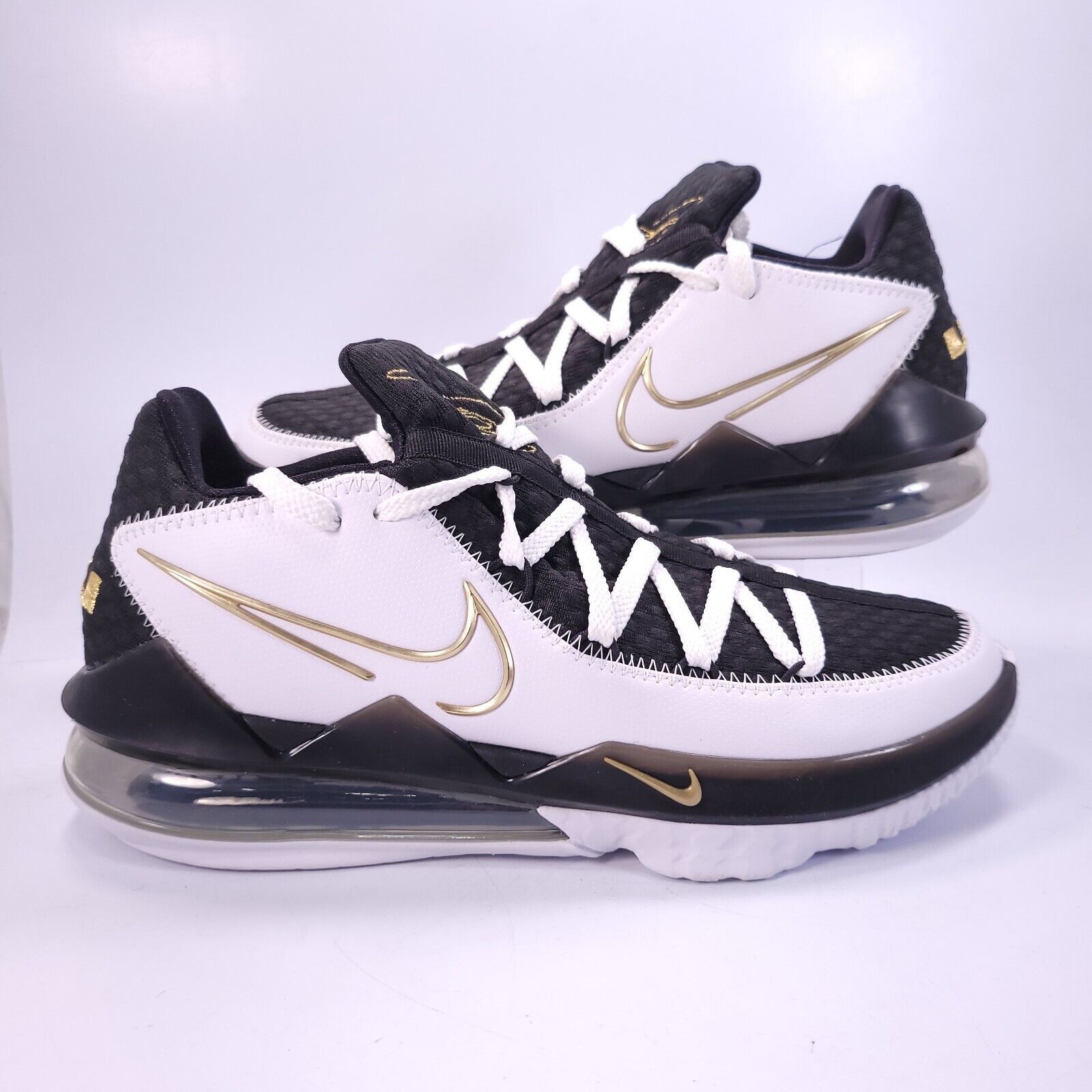 Nike Nike LeBron XVII Low Shoe Mens Size 9.5 CD5007-101 White Size US 9.5 / EU 42-43 - 6 Thumbnail
