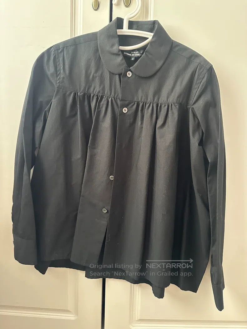 Comme des Garcons Comme Des Garcons Peter Pan collar shirt, S size, black Size S / US 4 / IT 40 - 1 Thumbnail